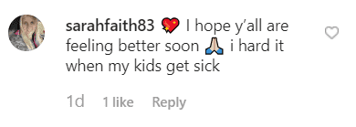Commentaire d'un fan sur le post de Jessica Simpson. | Photo: Instagram.com/jessicasimpson
