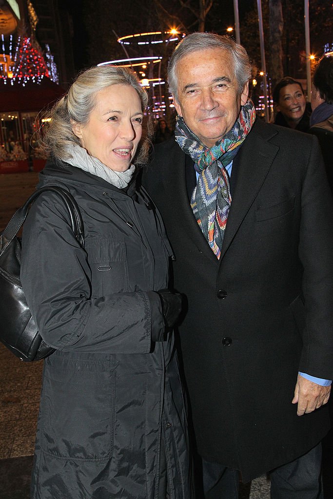 Alain Doutey et sa femme Arièle Semenoff à Paris le 3 décembre 2012. | Photo : Getty Images