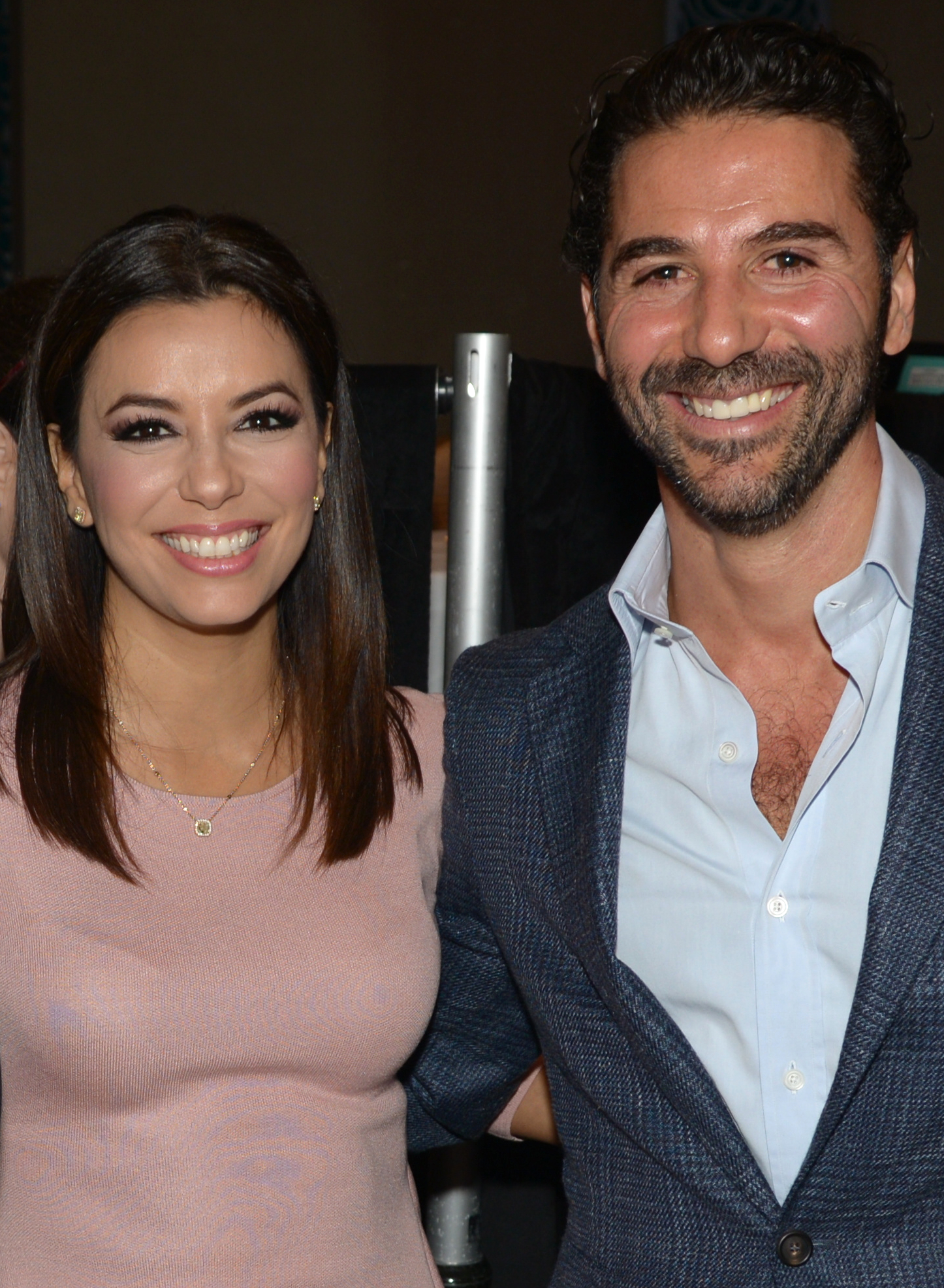 Eva Longoria et Jose Antonio Baston assistent au NATPE - Day 3 au Fontainebleau Miami Beach le 22 janvier 2015 à Miami Beach, en Floride. | Source : Getty Images