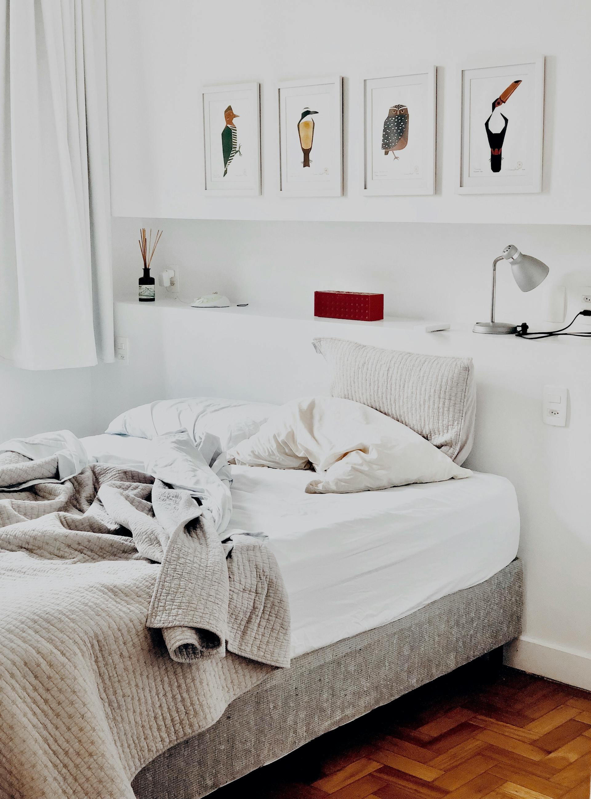 Un lit défait | Source : Pexels