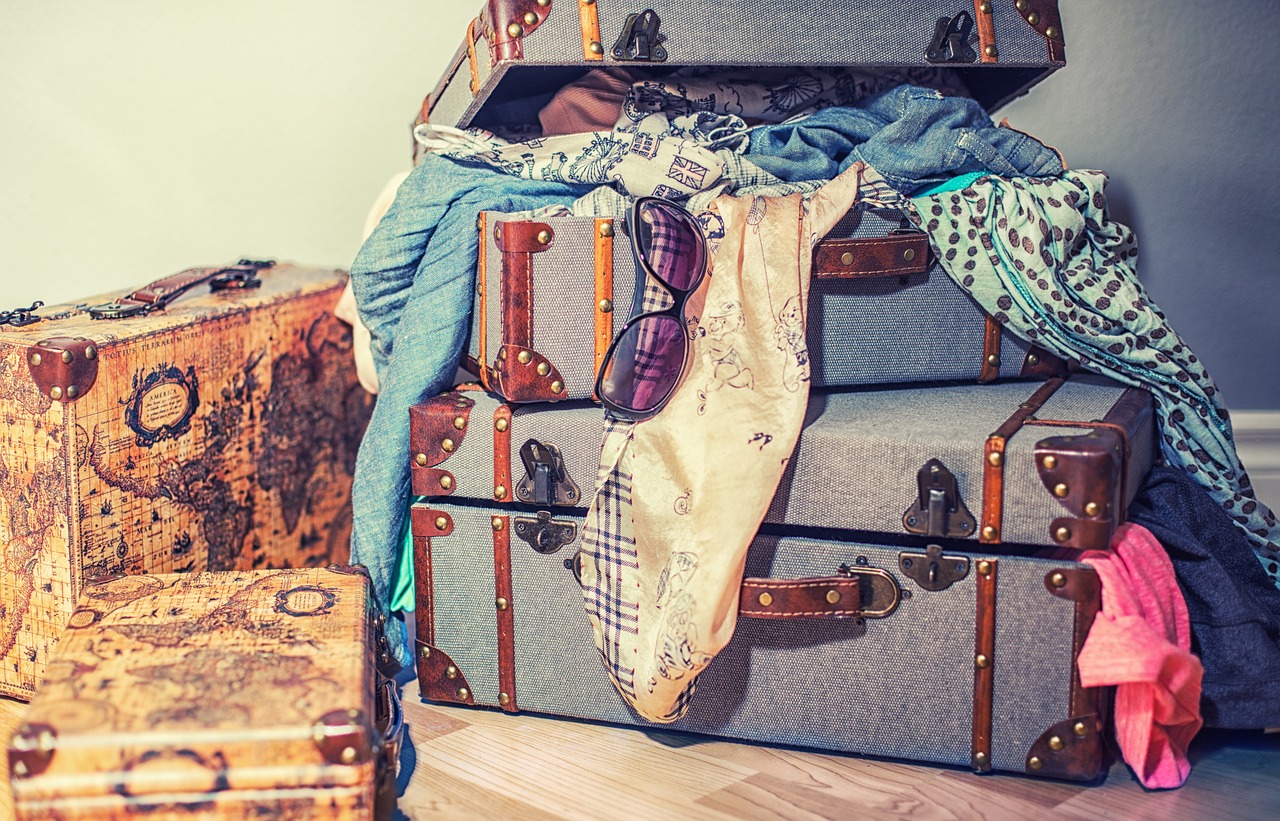 Pile de valises | Source : Pixabay