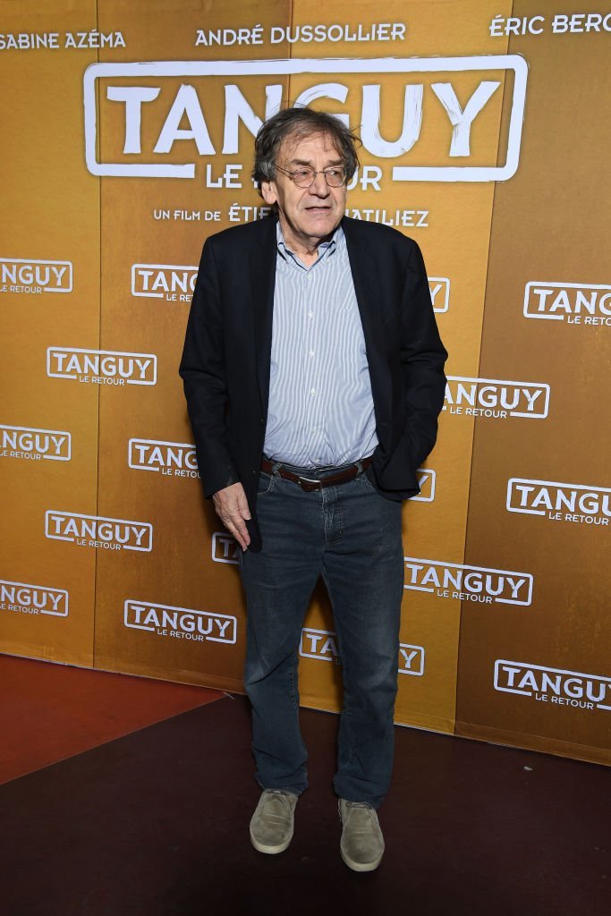 Alain Finkielkraut assiste à la première de "tanguy le retour" au cinéma gaumont capucines le 09 avril 2019 à Paris. | Photo : Getty Images