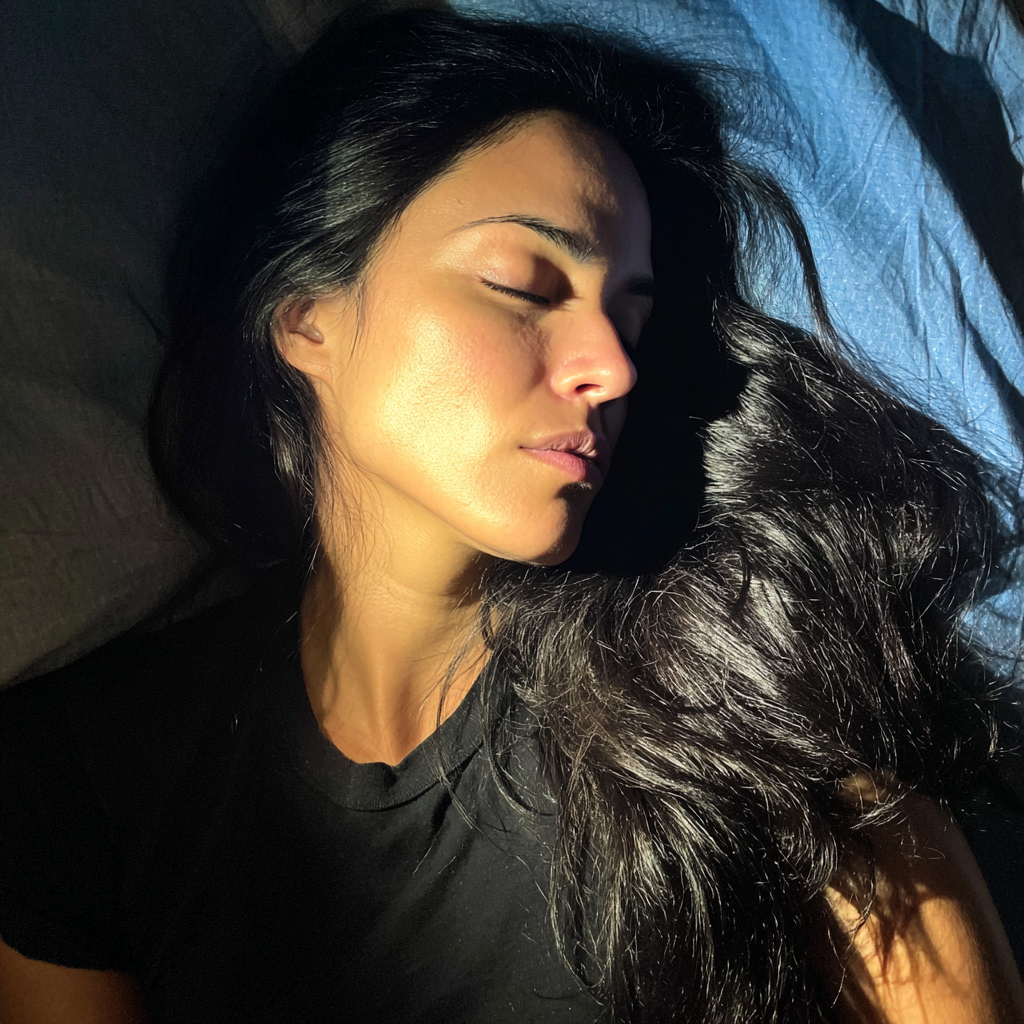Une femme endormie | Source : Midjourney