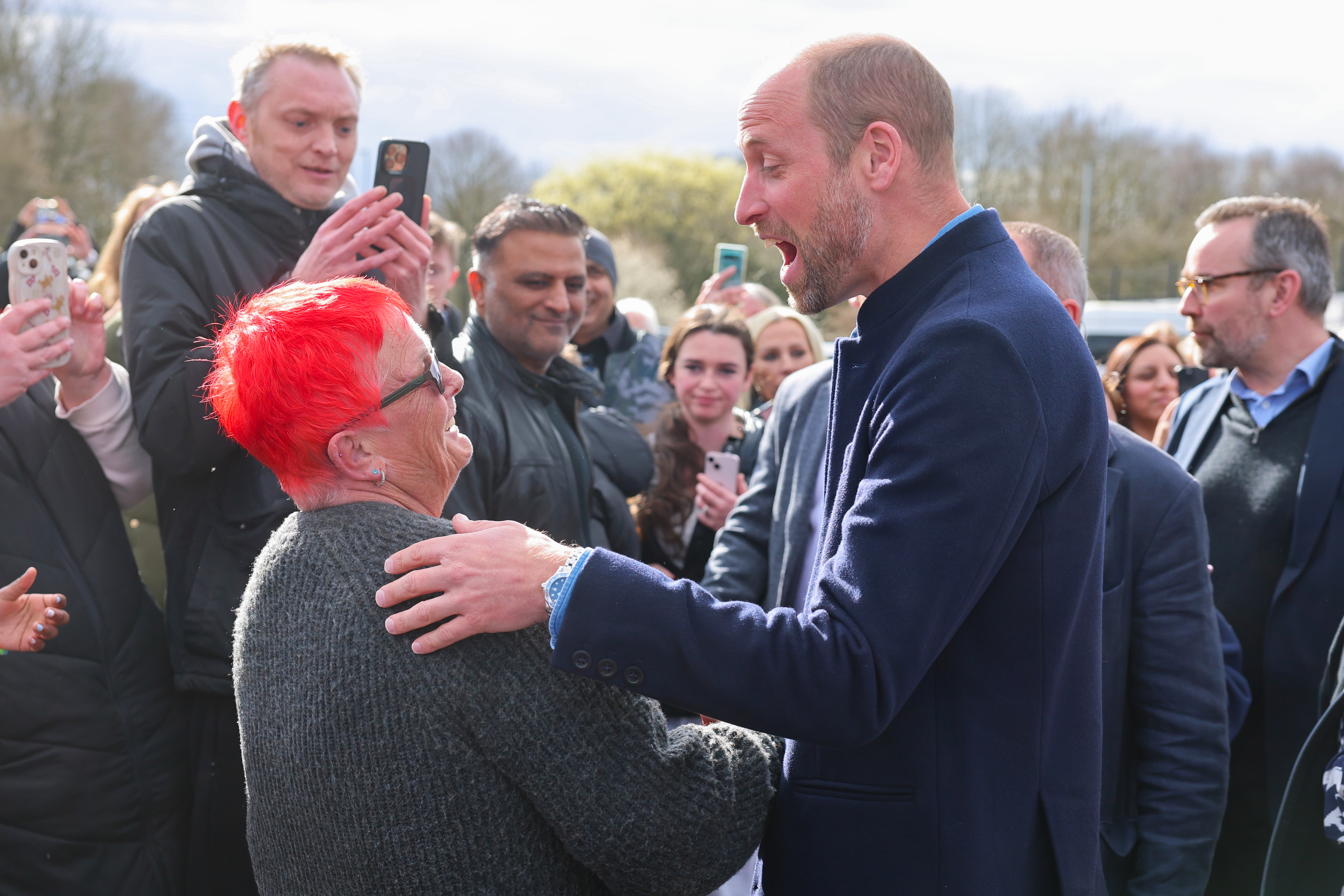 Le Prince William au Sporting Khalsa FC à Willenhall, en Angleterre | Source : Getty Images