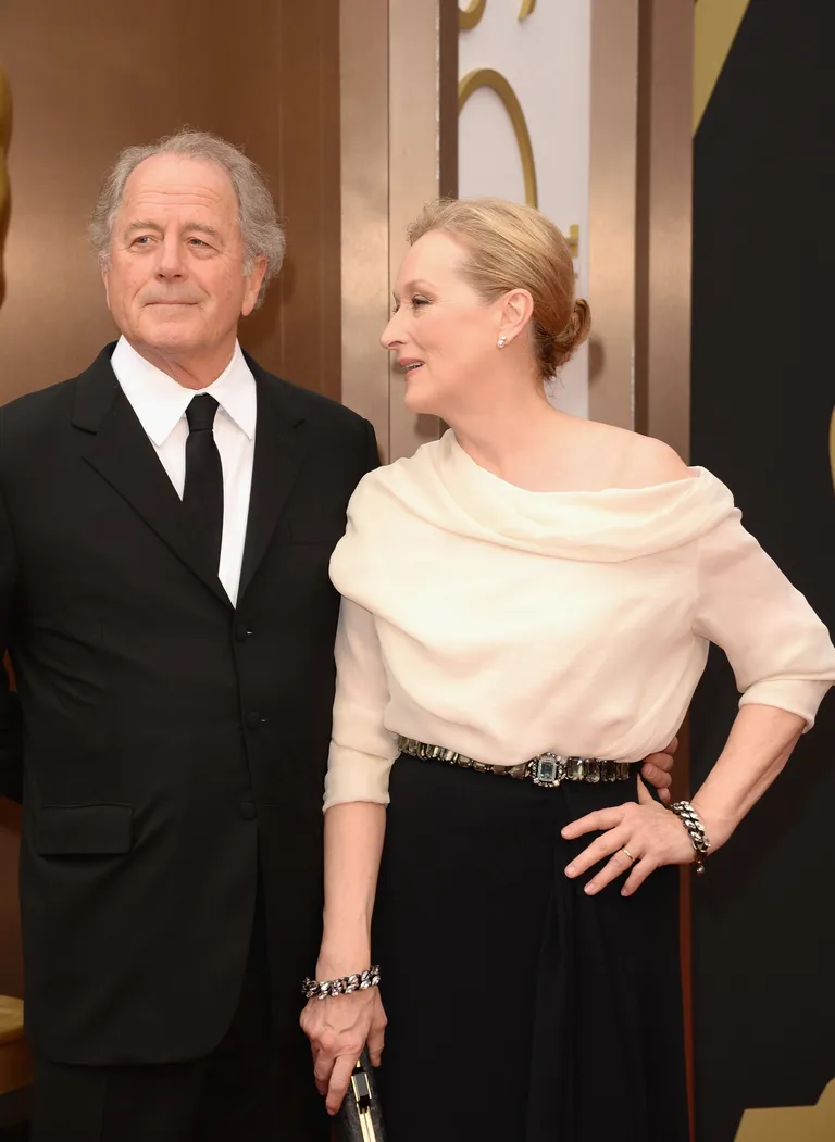 Meryl Streep et son mari Don Gummer à Hollywood en 2014. | Source : Getty Images