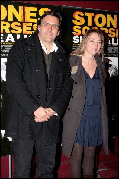 Emmanuel Chain et Valérie Guignabodet à Paris. l Source : Getty Images