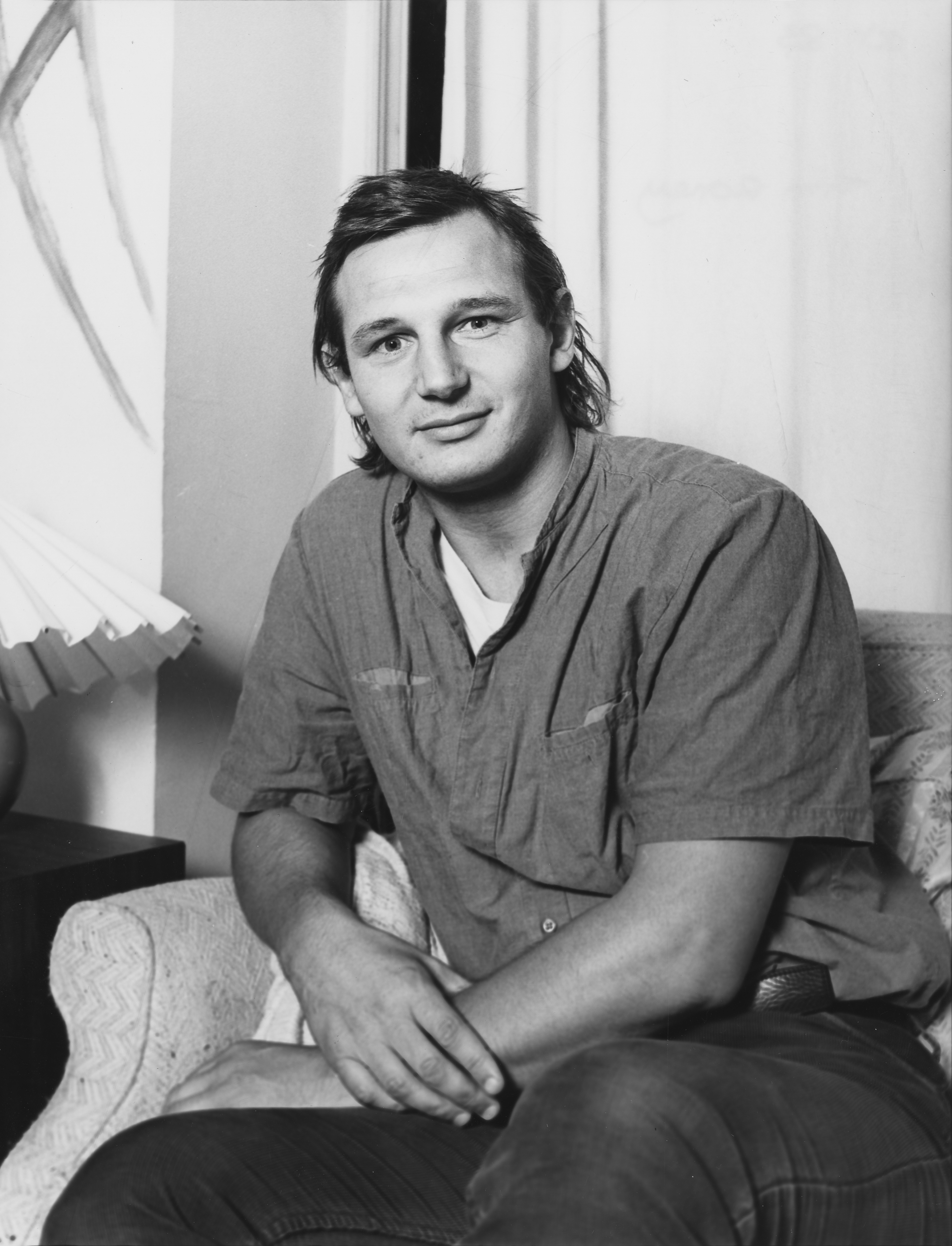 Liam Neeson, circa 1982 | Source : Getty Images