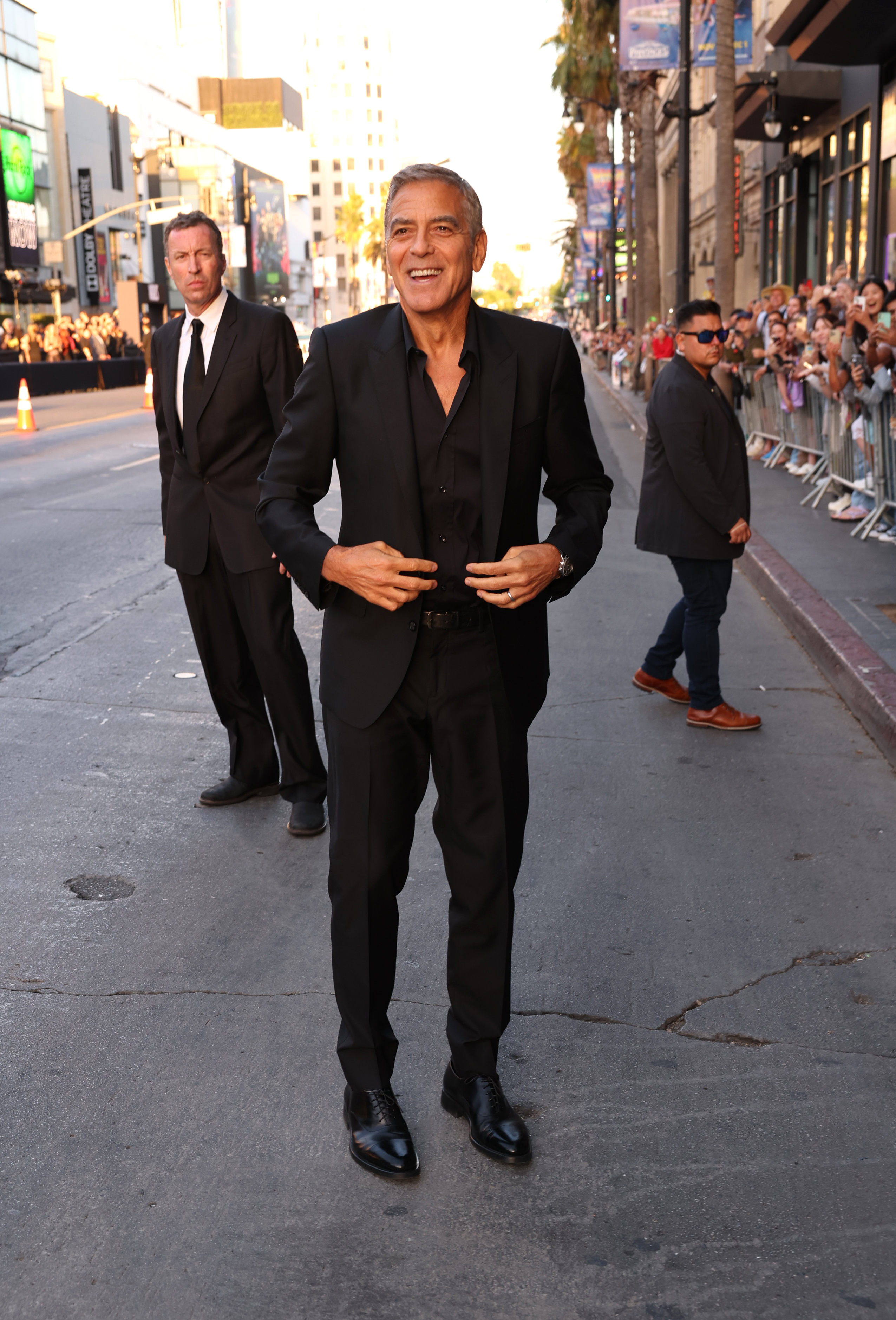 George Clooney assiste à la première projection américaine de "Wolfs" par Apple Original Films au TCL Chinese Theatre le 18 septembre 2024 à Hollywood, Californie | Source : Getty Images