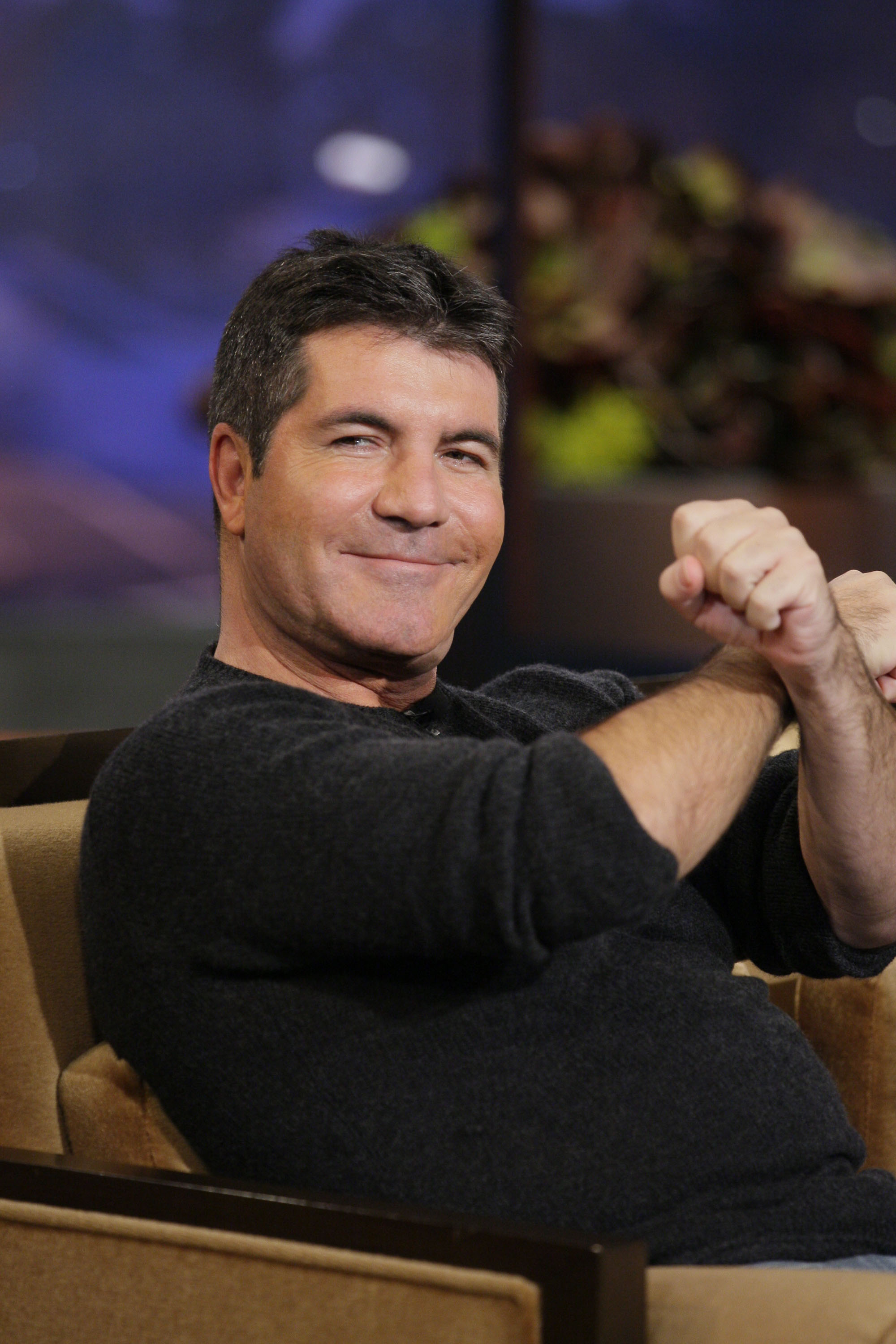 Simon Cowell lors d'une interview le 29 octobre 2012 | Source : Getty Images