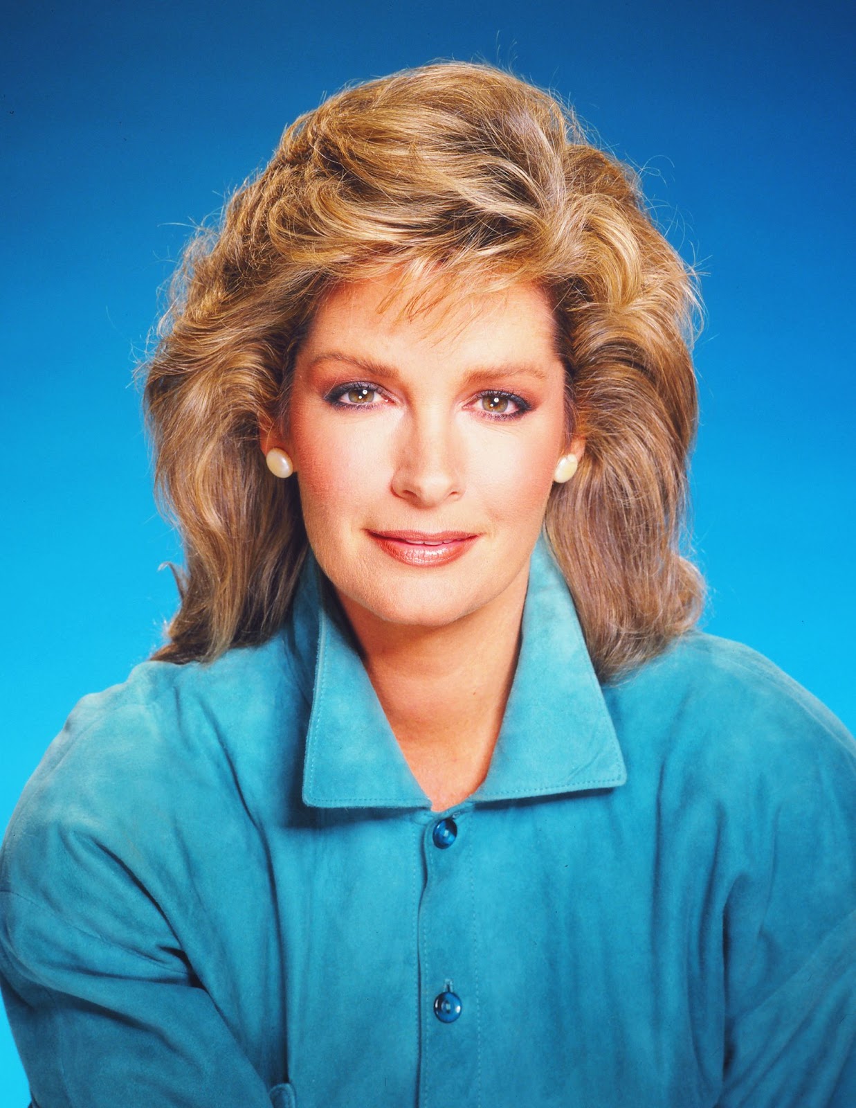 L'actrice pose pour un portrait en 1987 à Los Angeles, en Californie. | Source : Getty Images