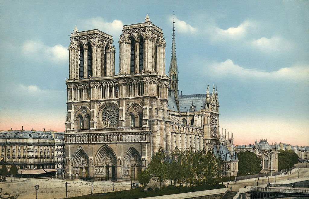 La Cathédrale Notre-Dame de Paris avant son incendie. | Photo : Getty Images