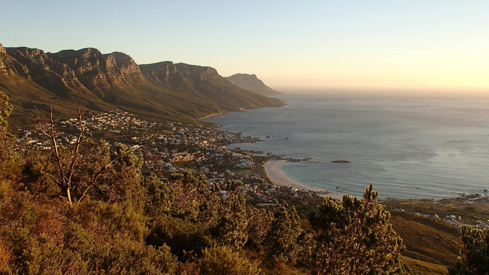 Vue lointaine d'une ville côtière | Source : Pexels