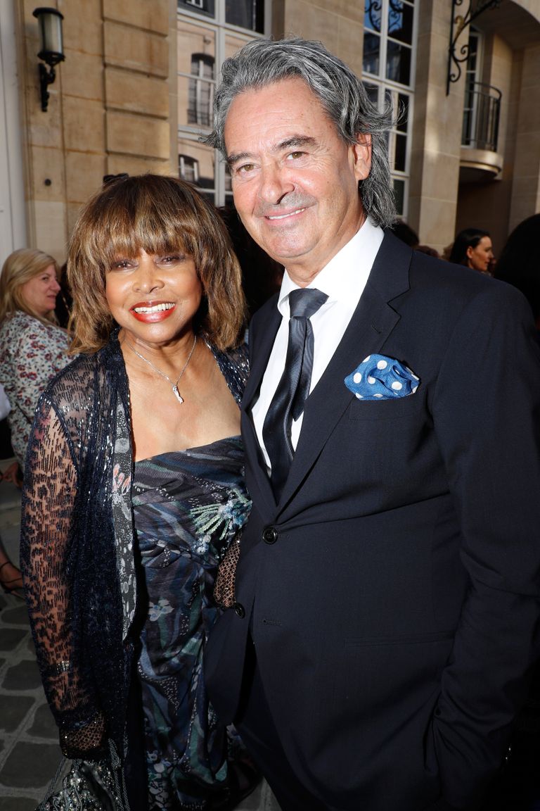 Tina Turner et son mari Erwin Bach à Paris, France 2018. | Source : Getty Images