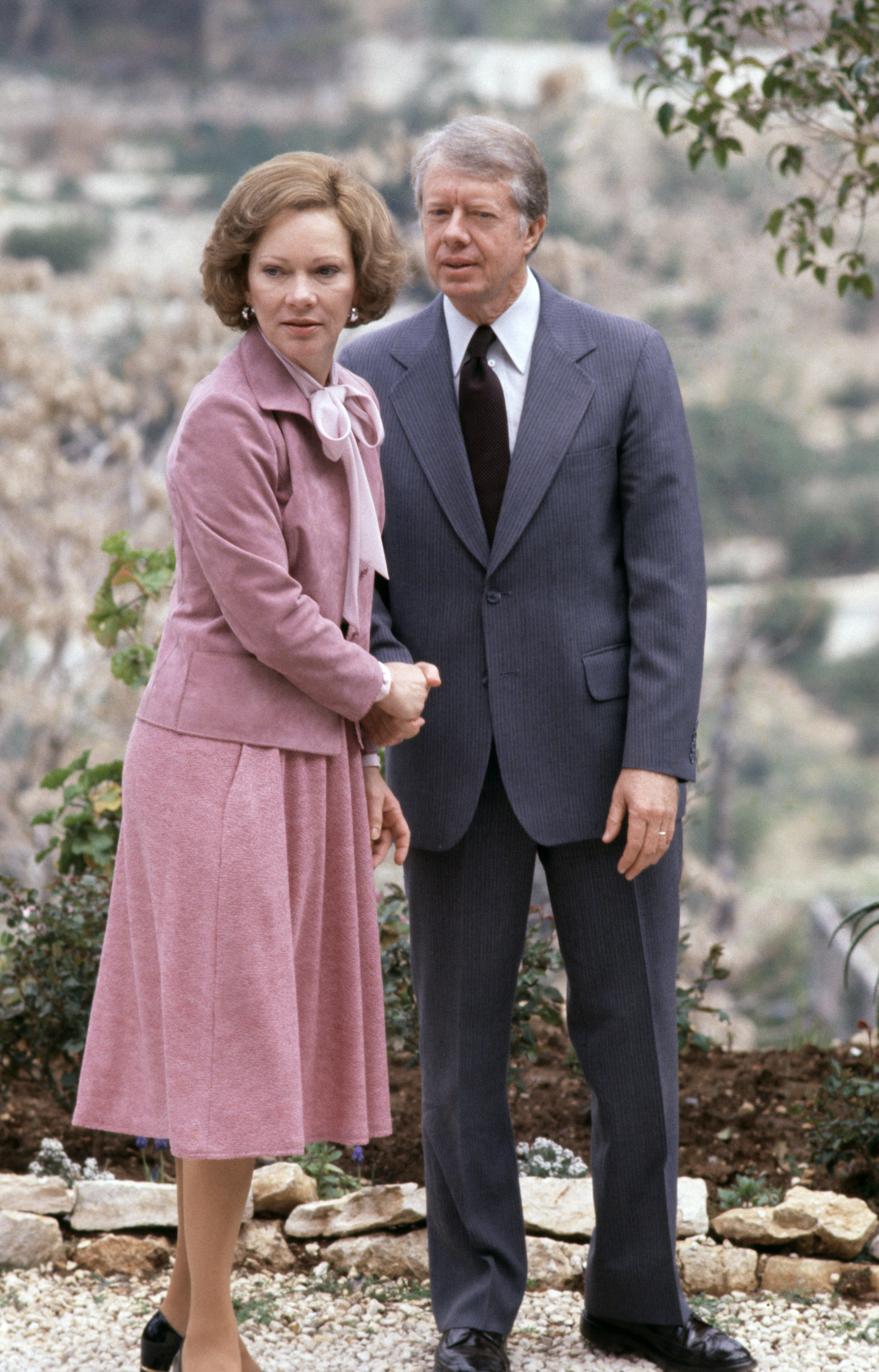 Rosalynn Carter et Jimmy Carter Rosalynn à Jérusalem, en Israël, en 1979. | Source : Getty Images