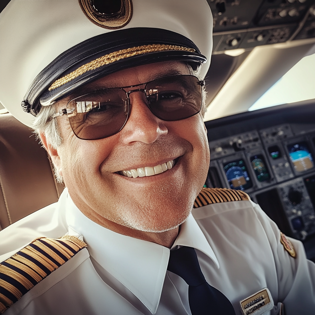 Gros plan sur un capitaine | Source : Midjourney