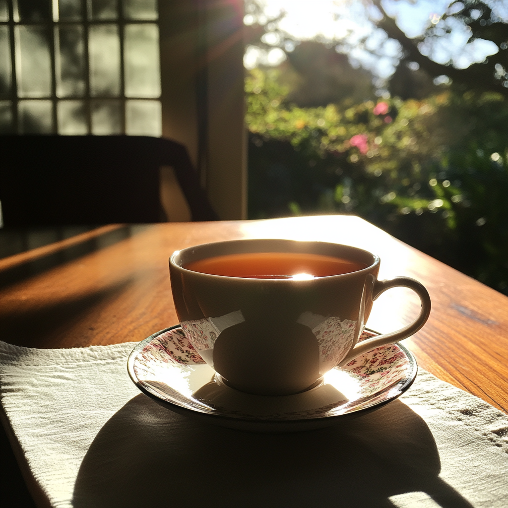 A cup of tea | Source: Midjourney