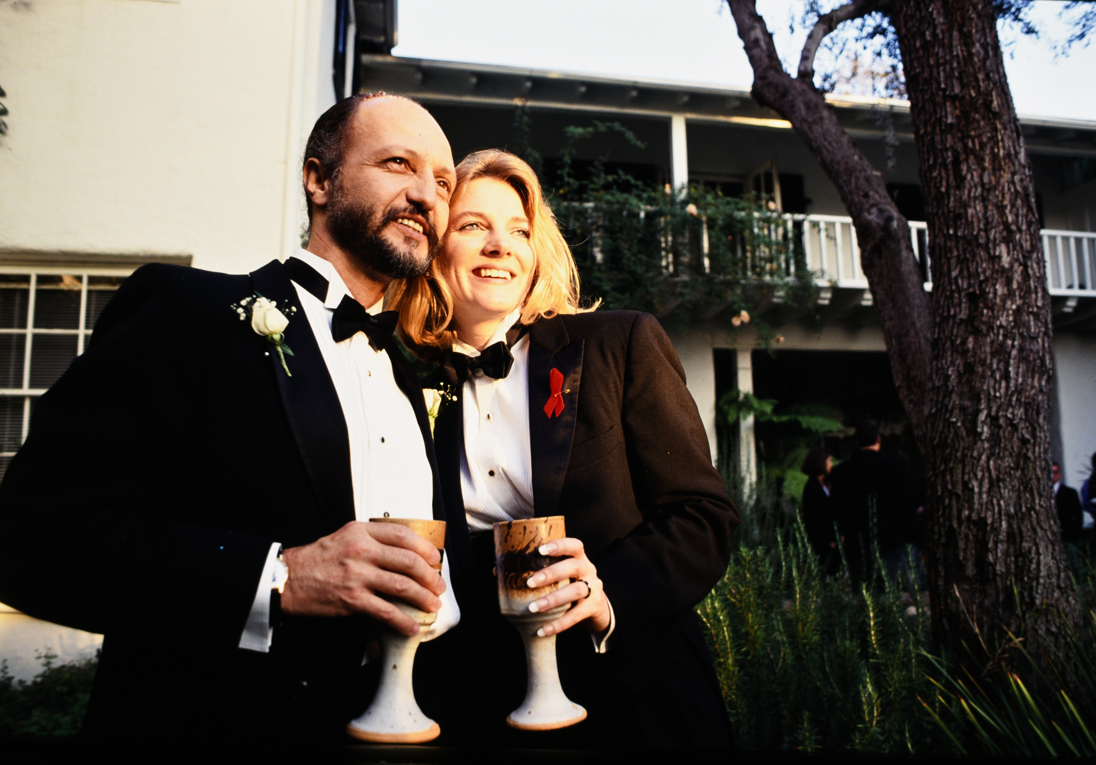 Ce mariage a marqué le début de la vie de couple d'Arngrim et de Robert Paul