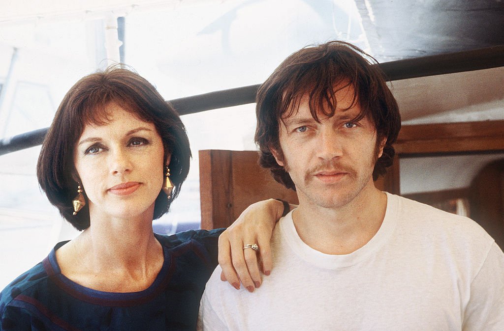 Anny Duperey et Bernard Giraudeau le 10 mai 1983. ǀ Source : Getty Images