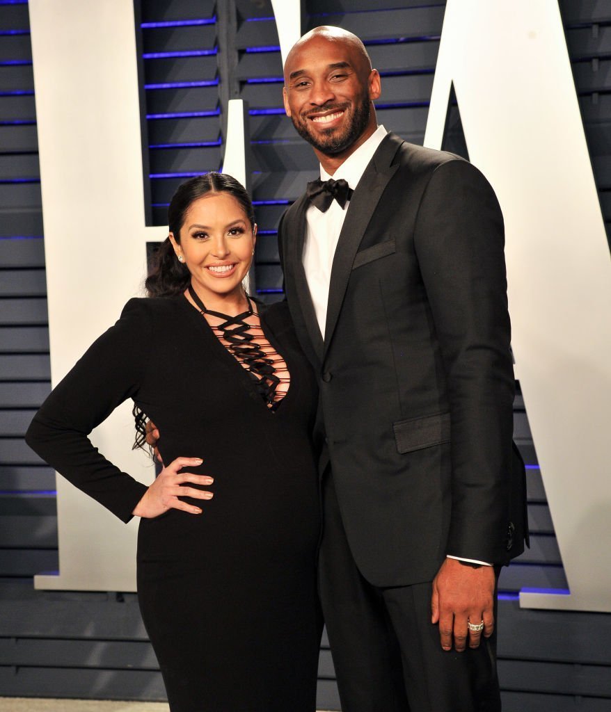 Kobe Bryant et Vanessa Bryant assistent à la soirée des Oscars 2019 de Vanity Fair animée par Radhika Jones au Wallis Annenberg Center for the Performing Arts | Photo : Getty Images