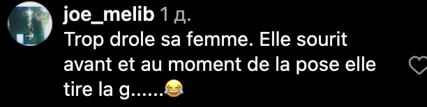 Commentaire d'internaute sur la femme de Gérard Darmon | Source : capture Instagram@Purepeople