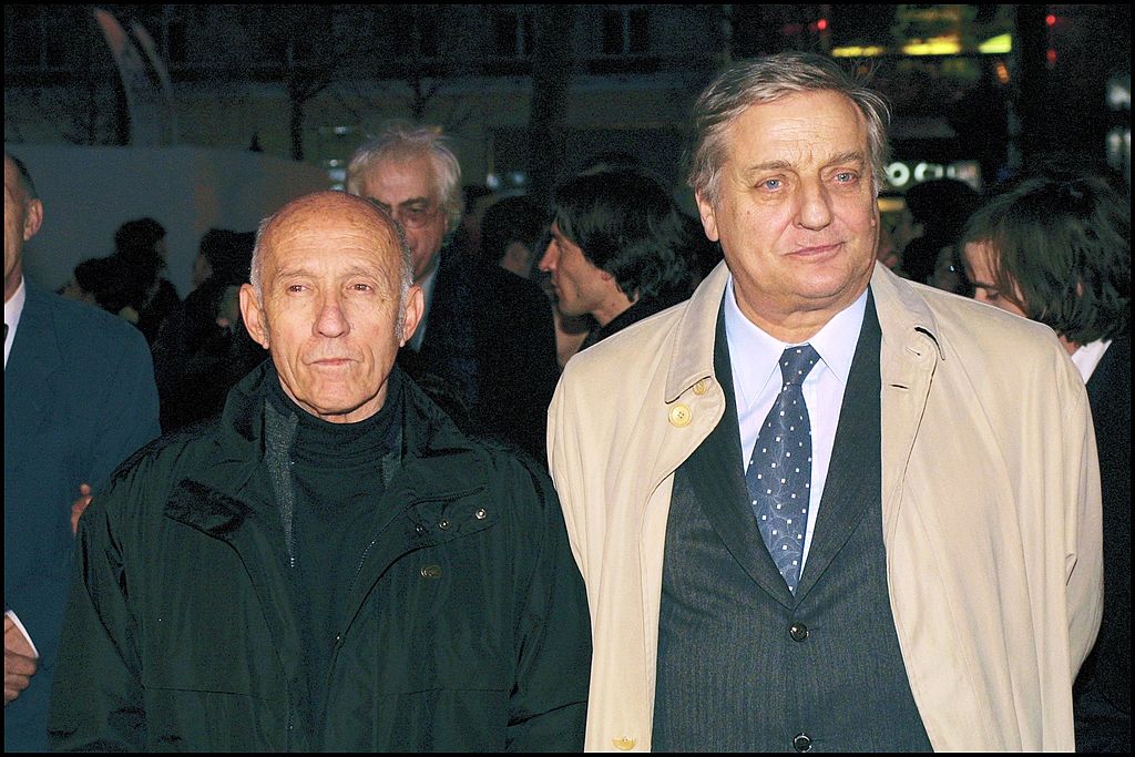Festival du Film de Paris : Projection en avant-première de "Mon père" de José Giovanni à Paris, France le 30 mars 2001- Jose Giovanni et Bruno Cremer. | Photo : Getty Images