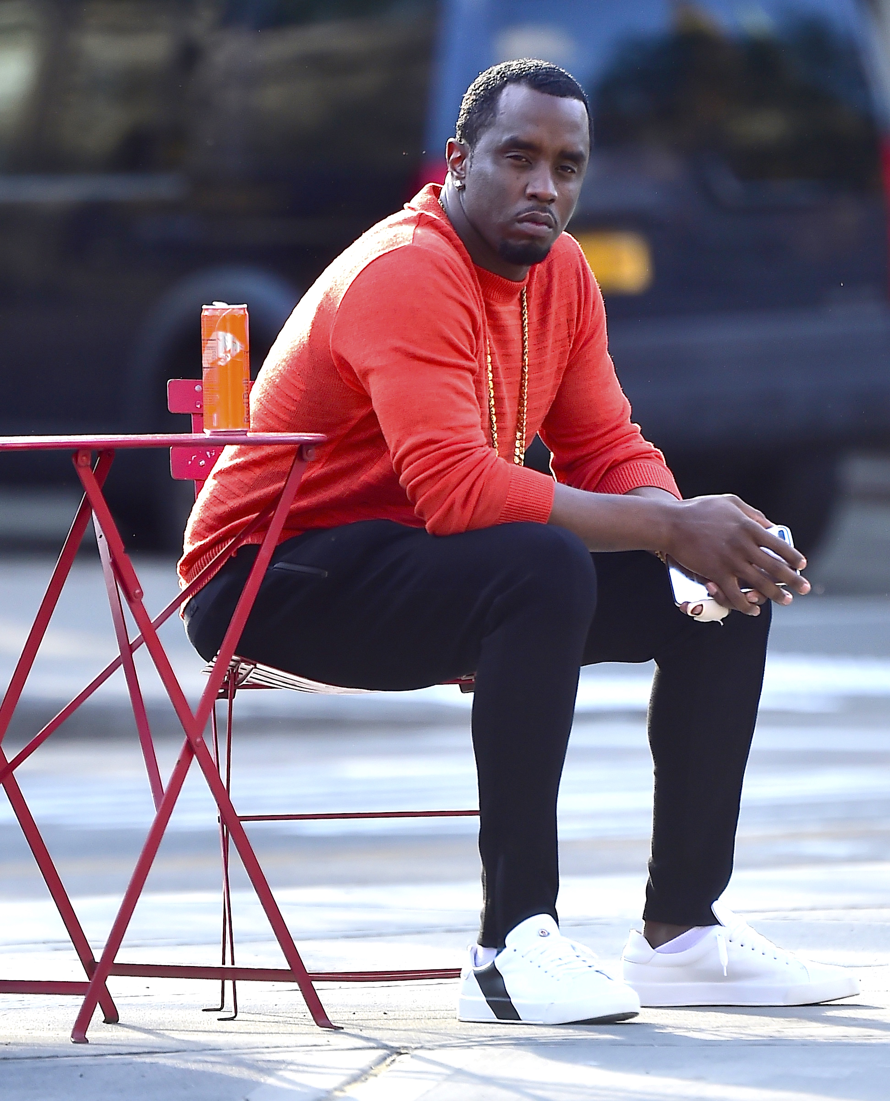 Diddy repéré à Greenwich Village le 3 mai 2017, à New York. | Source : Getty Images