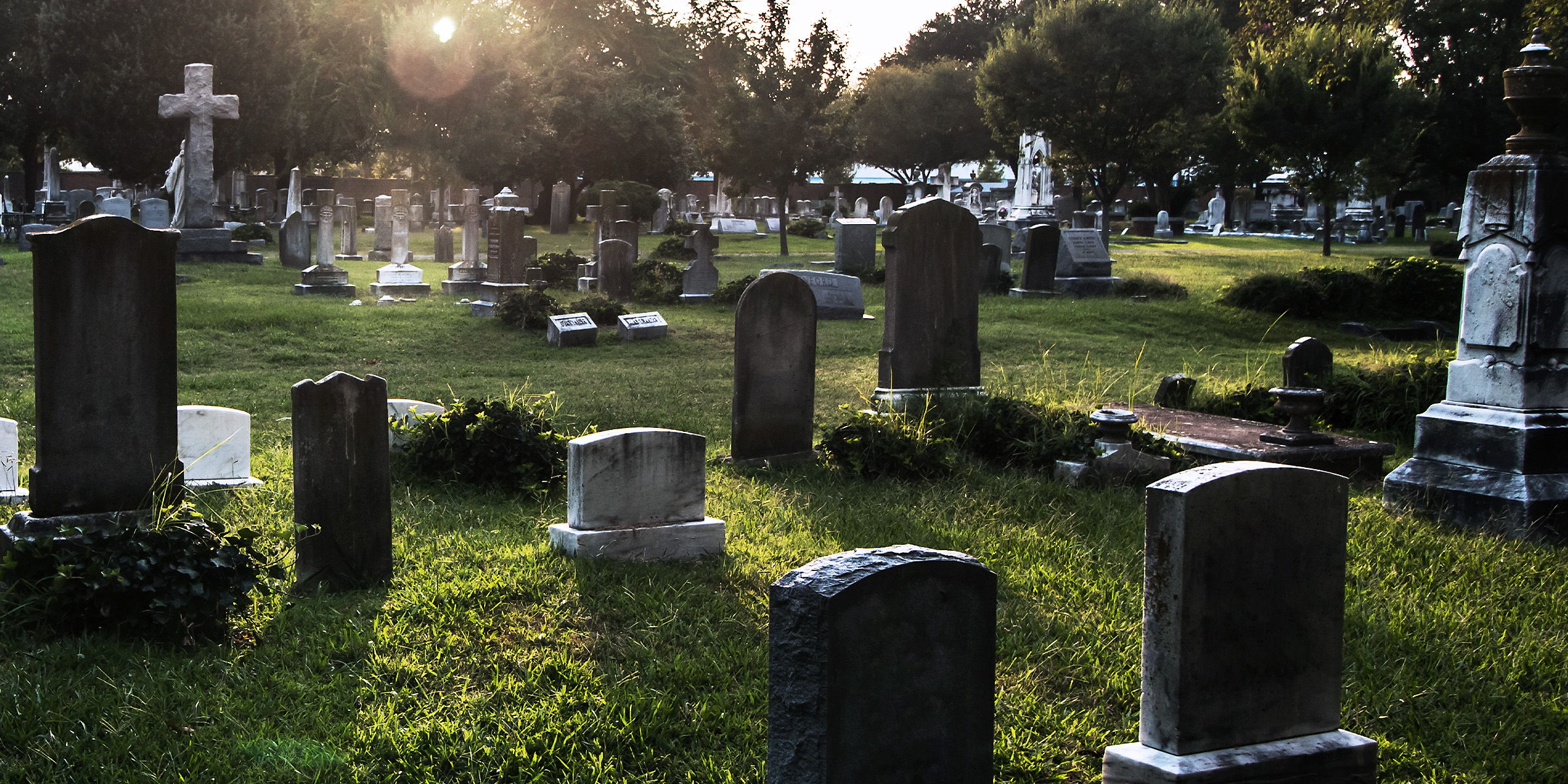Pierres tombales dans un cimetière | Source : Shutterstock