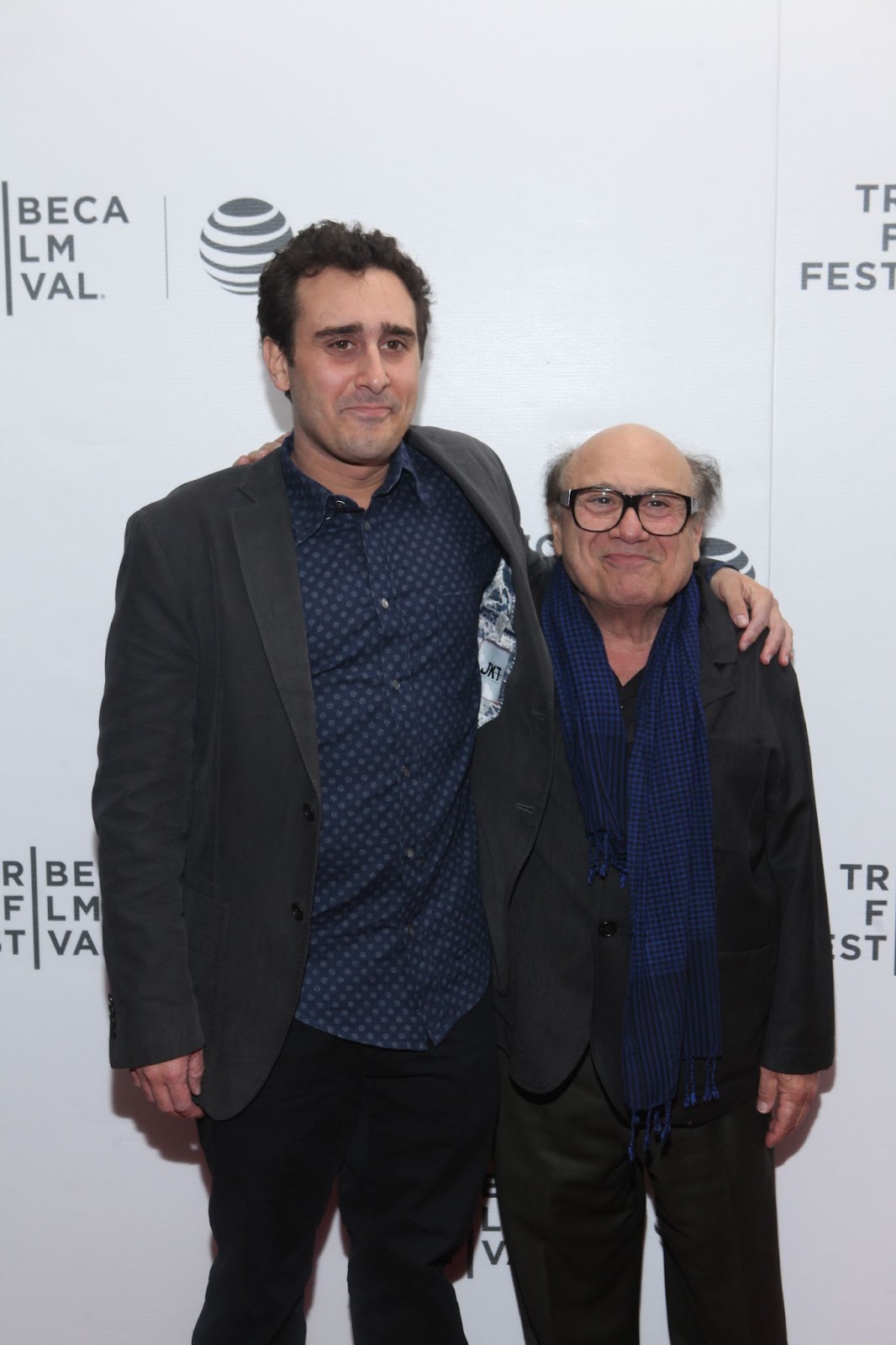 Jacob et Danny DeVito au festival du film de Tribeca Shorts : New York Now le 15 avril 2016, à New York. | Source : Getty Images