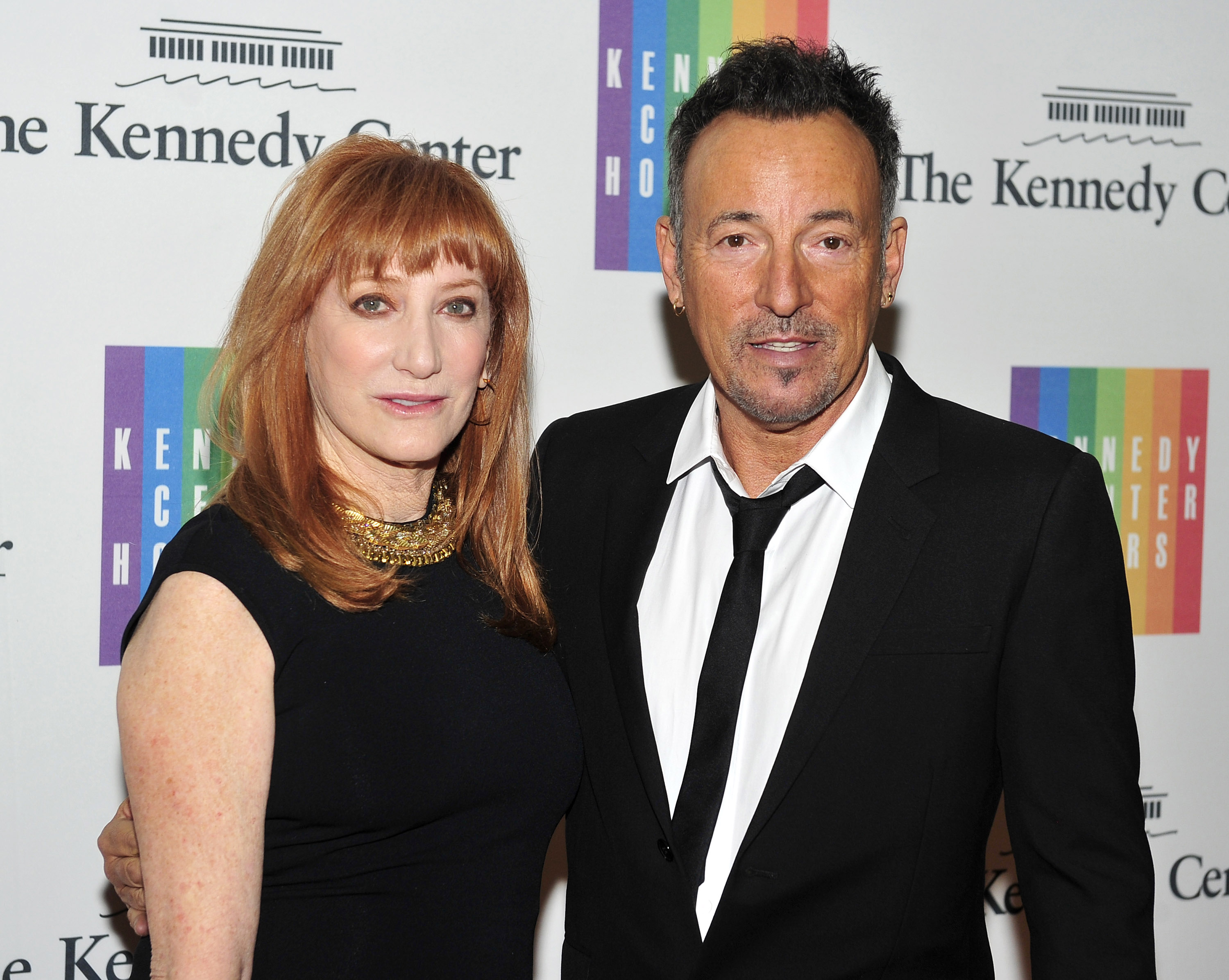 Bruce Springsteen et Patti Scialfa lors du dîner de gala 2014 des Kennedy Center Honors au département d'État américain le 6 décembre 2014 à Washington, D.C. | Source : Getty Images