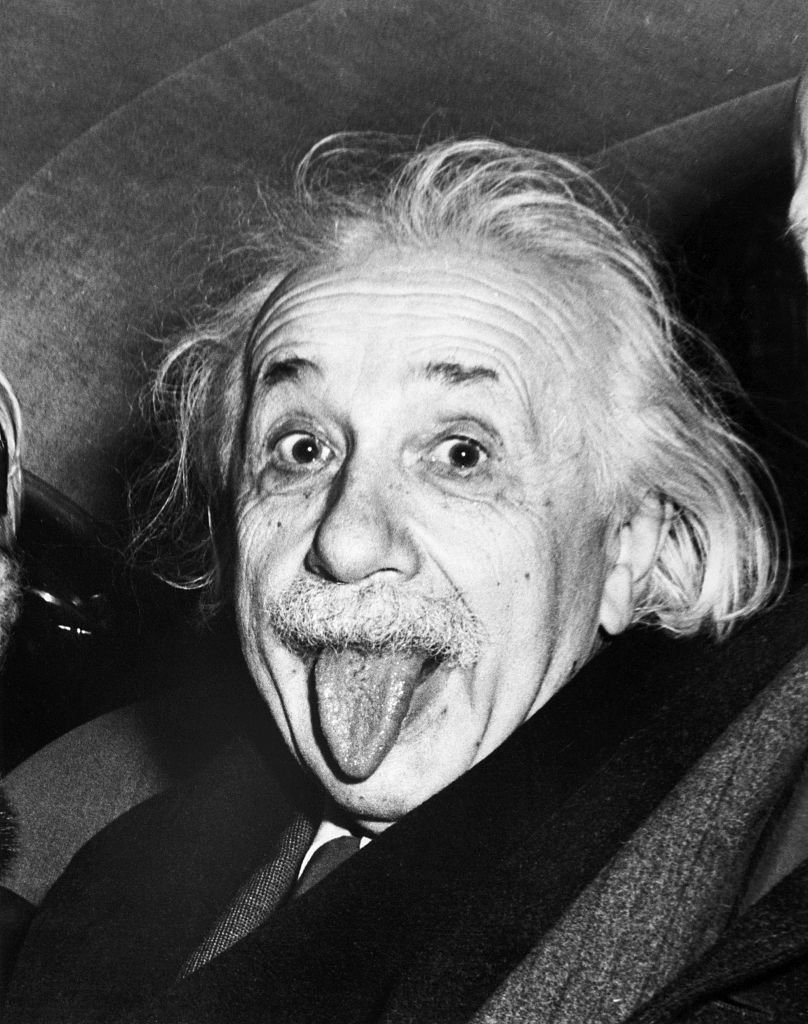 La célèbre photo d'Albert Einstein. | Photo : Getty Images