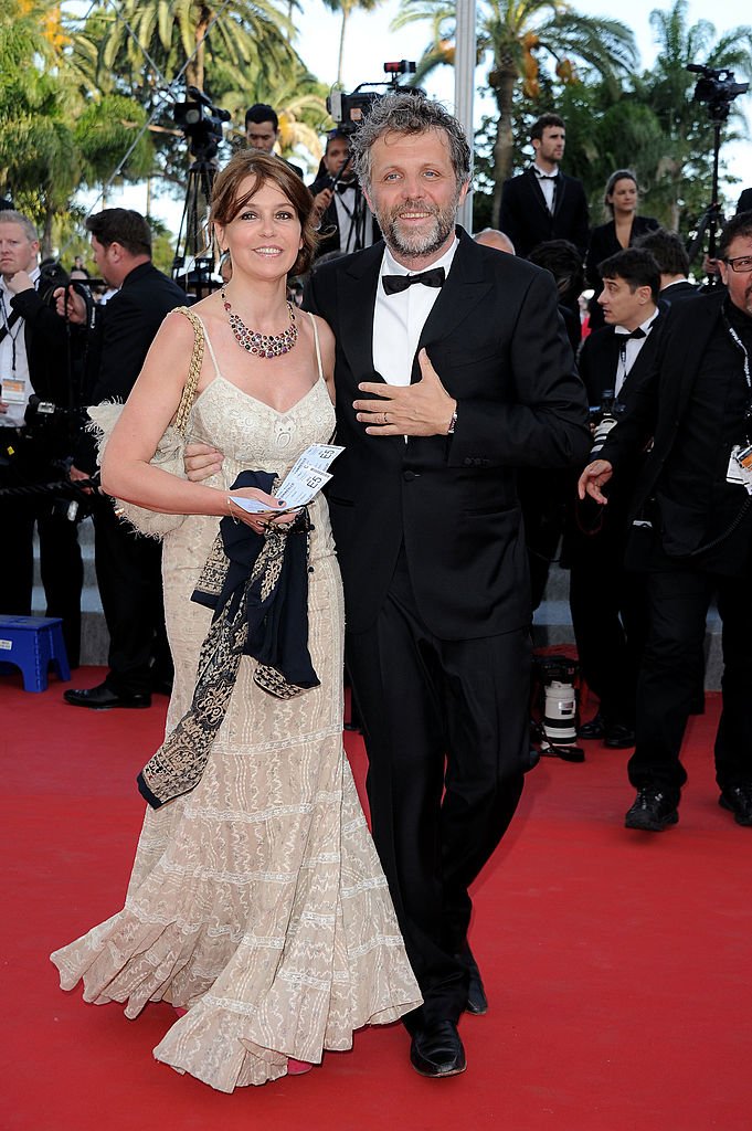 Stéphane Guillon et Muriel Cousin le 19 mai 2012 à Cannes. l Source : Getty Images