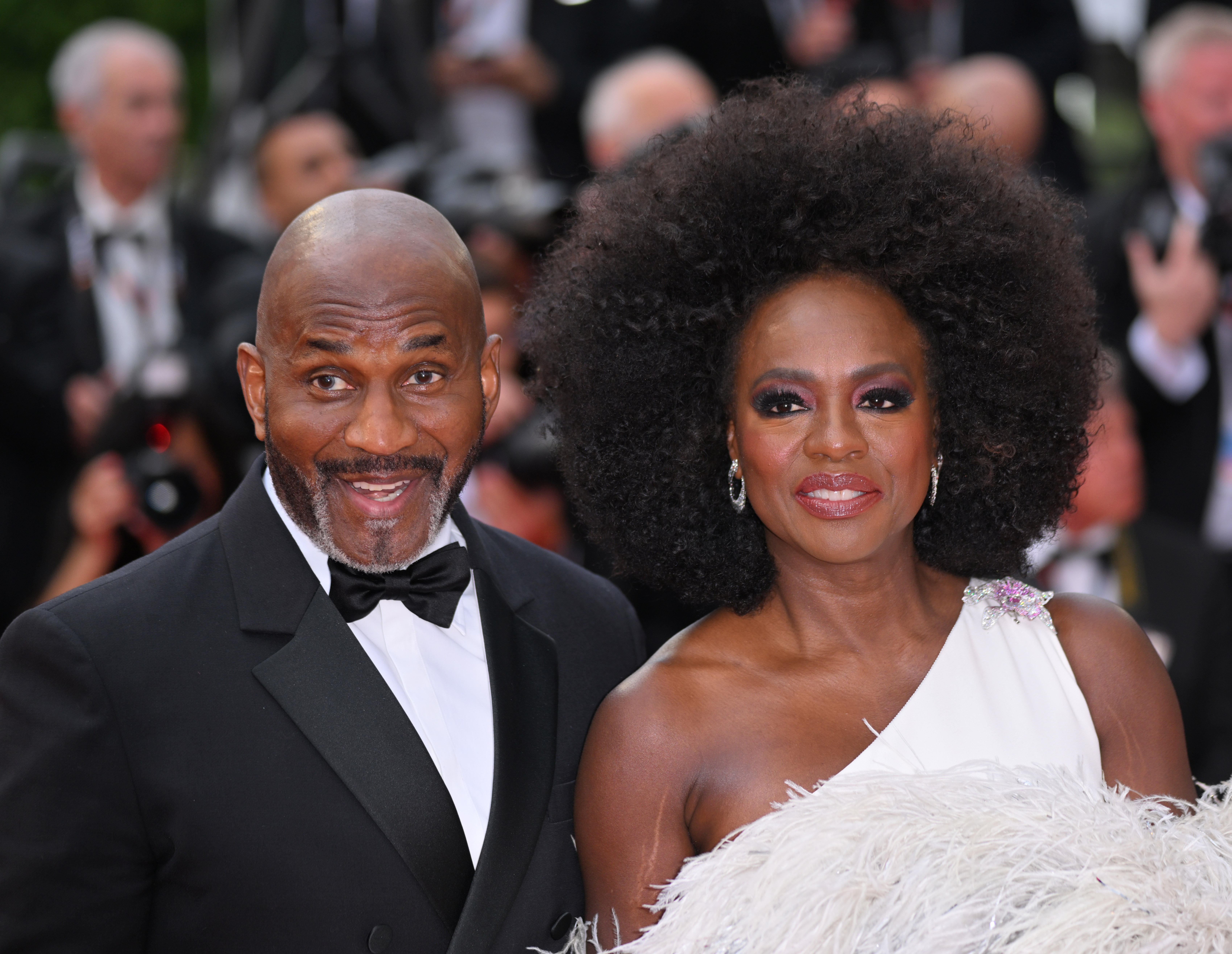 Viola Davis et son mari Julius Tennon lors du 76ème Festival de Cannes à Cannes, France, le 17 mai 2023 | Source : Getty Images