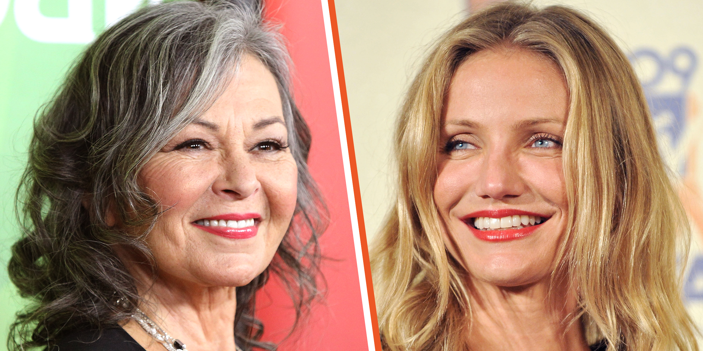 Roseanne Barr | Cameron Diaz | Source : Getty Images