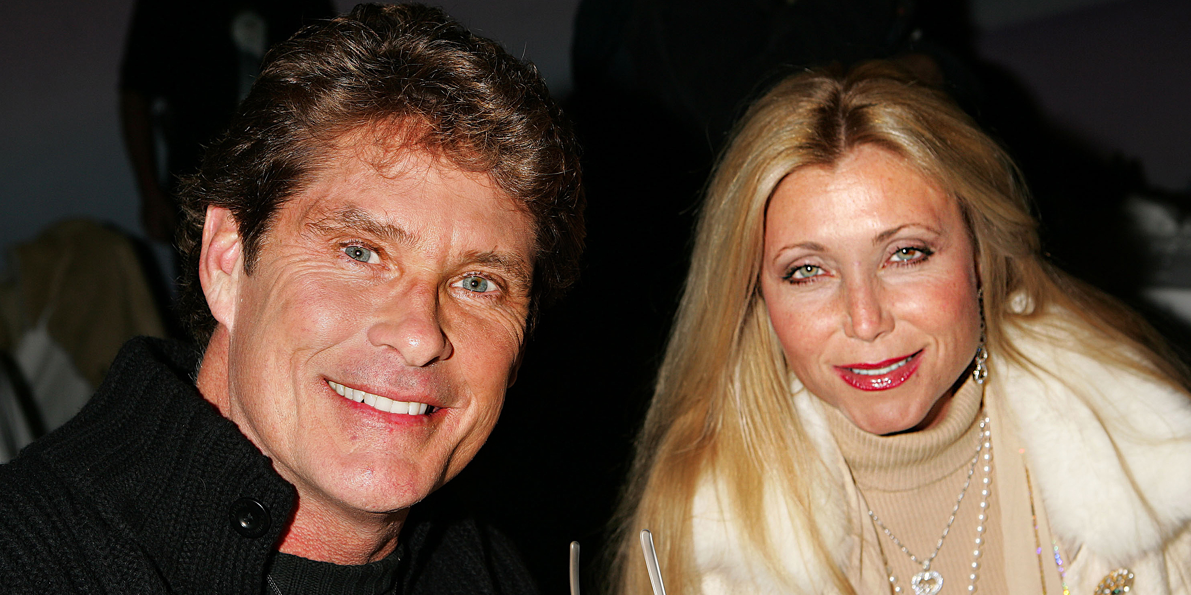 David Hasselhoff et Pamela Bach | Source : Getty Images