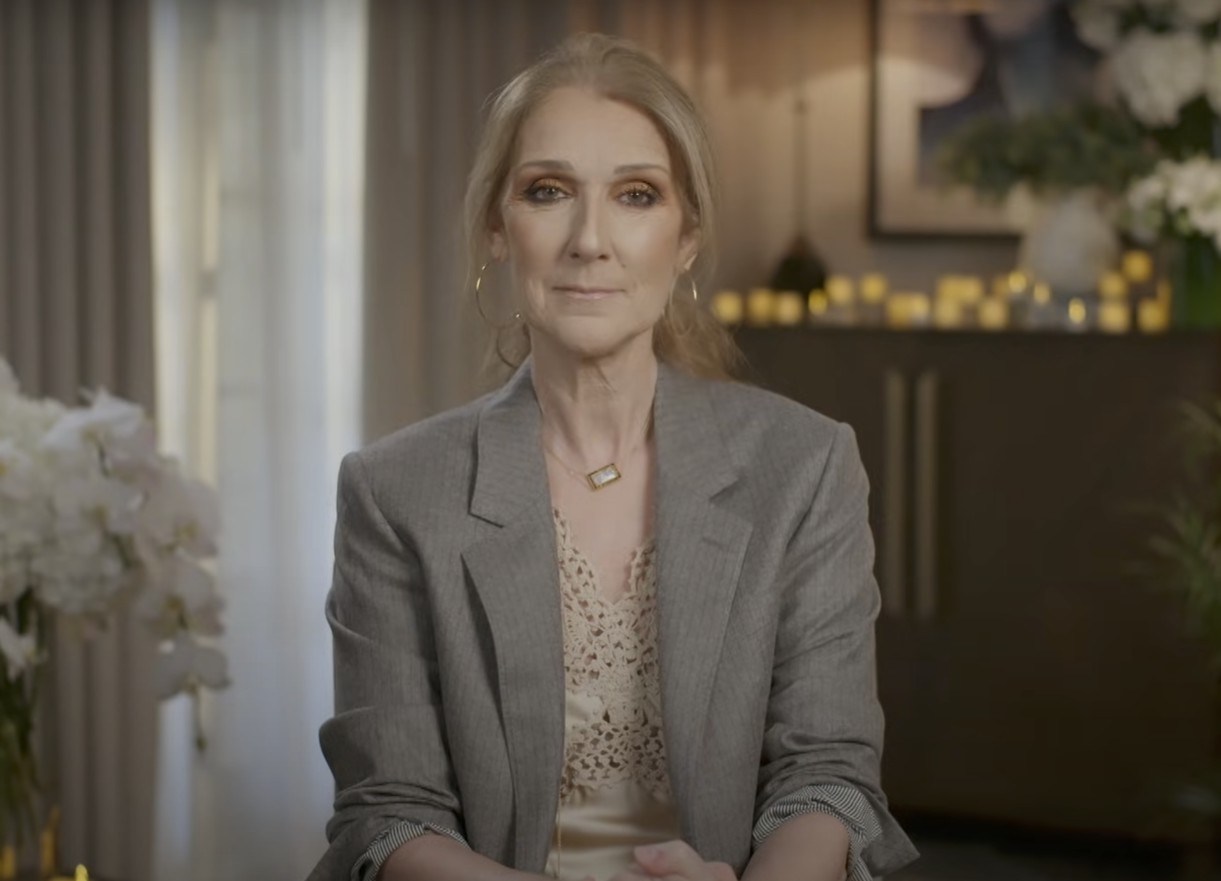 Capture d'écran de Céline Dion tirée d'une vidéo datée du 14 mai 2025. | Source : YouTube/Concours Eurovision de la chanson