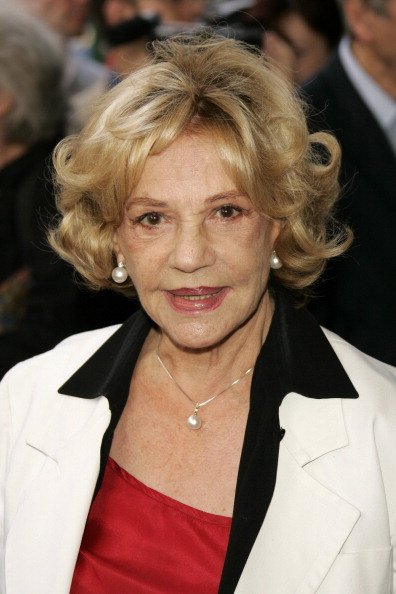 Jeanne Moreau pendant Paris Cinéma 2005. | Photo : Getty Images