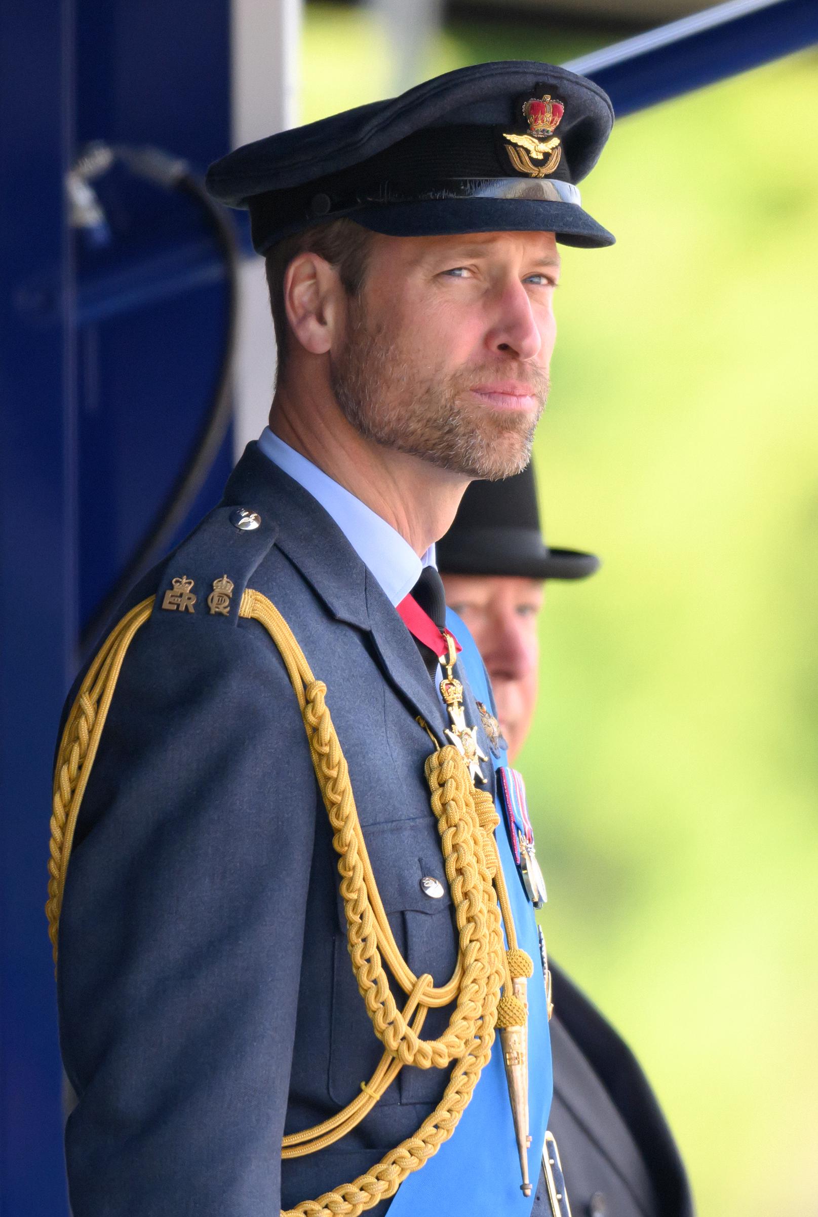 William, prince de Galles au collège de l'armée de l'air royale de Cranwell le 12 septembre 2024 | Source : Getty Images