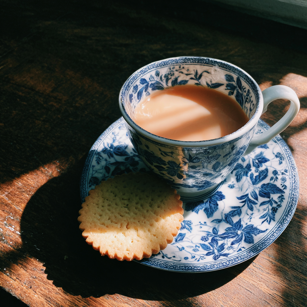 Une tasse de thé | Source : Midjourney