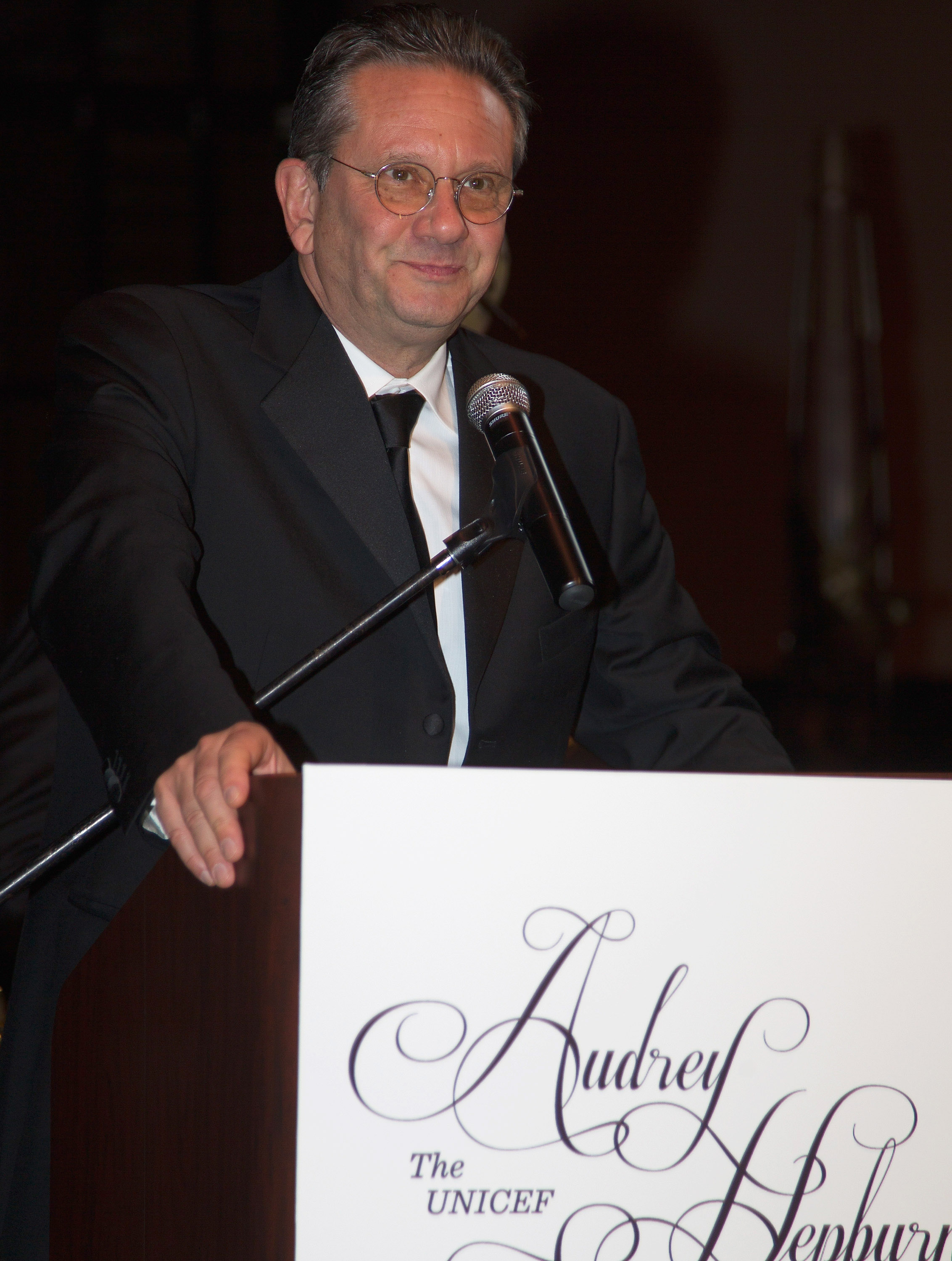 Sean Ferrer au 2e bal annuel de la société Audrey Hepburn de l'UNICEF, le 14 octobre 2014, à Houston, au Texas. | Source : Getty Images