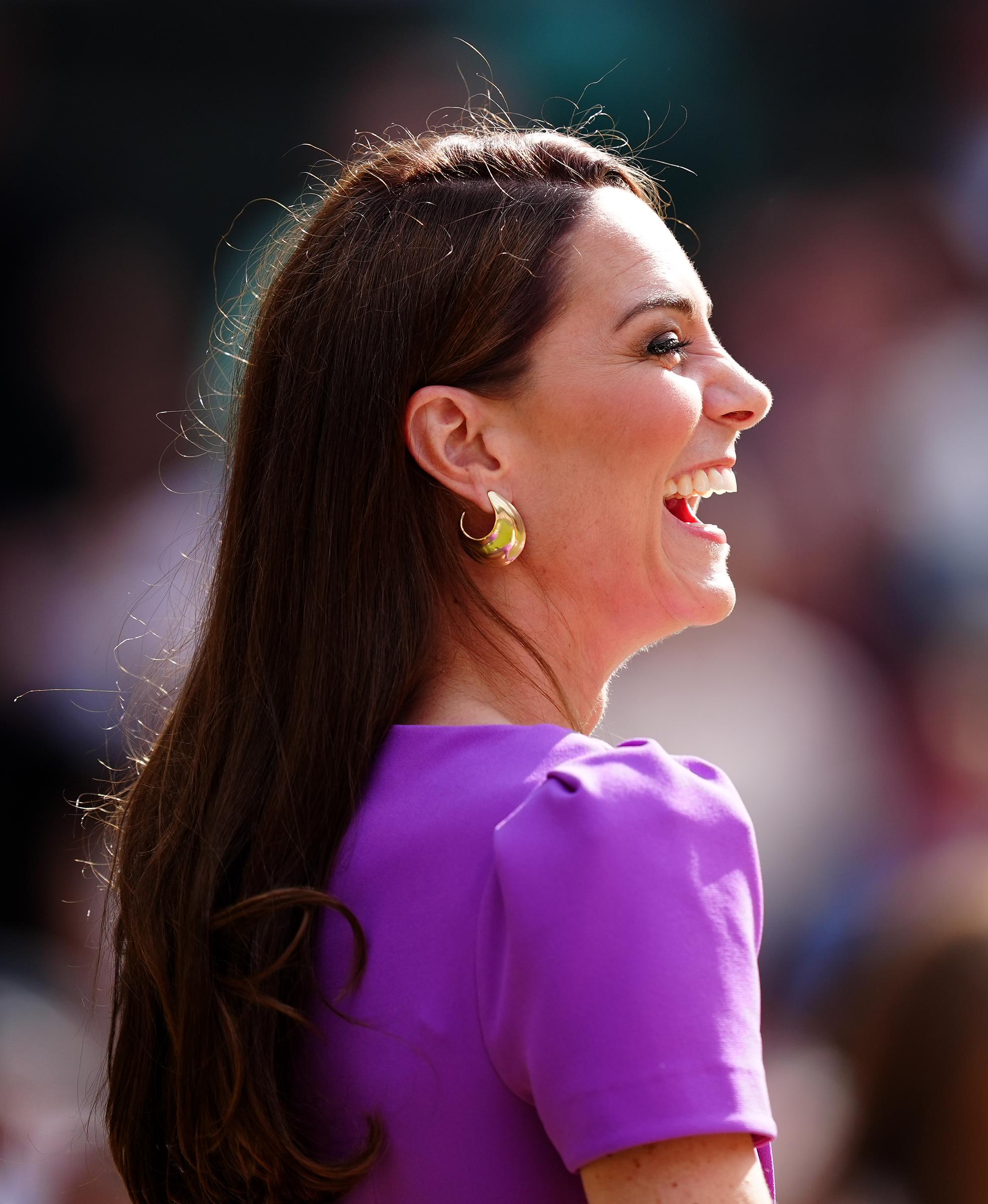 Kate Middleton le All England Lawn Tennis and Croquet Club le 14 juillet 2024, à Londres, en Angleterre. | Source : Getty Images