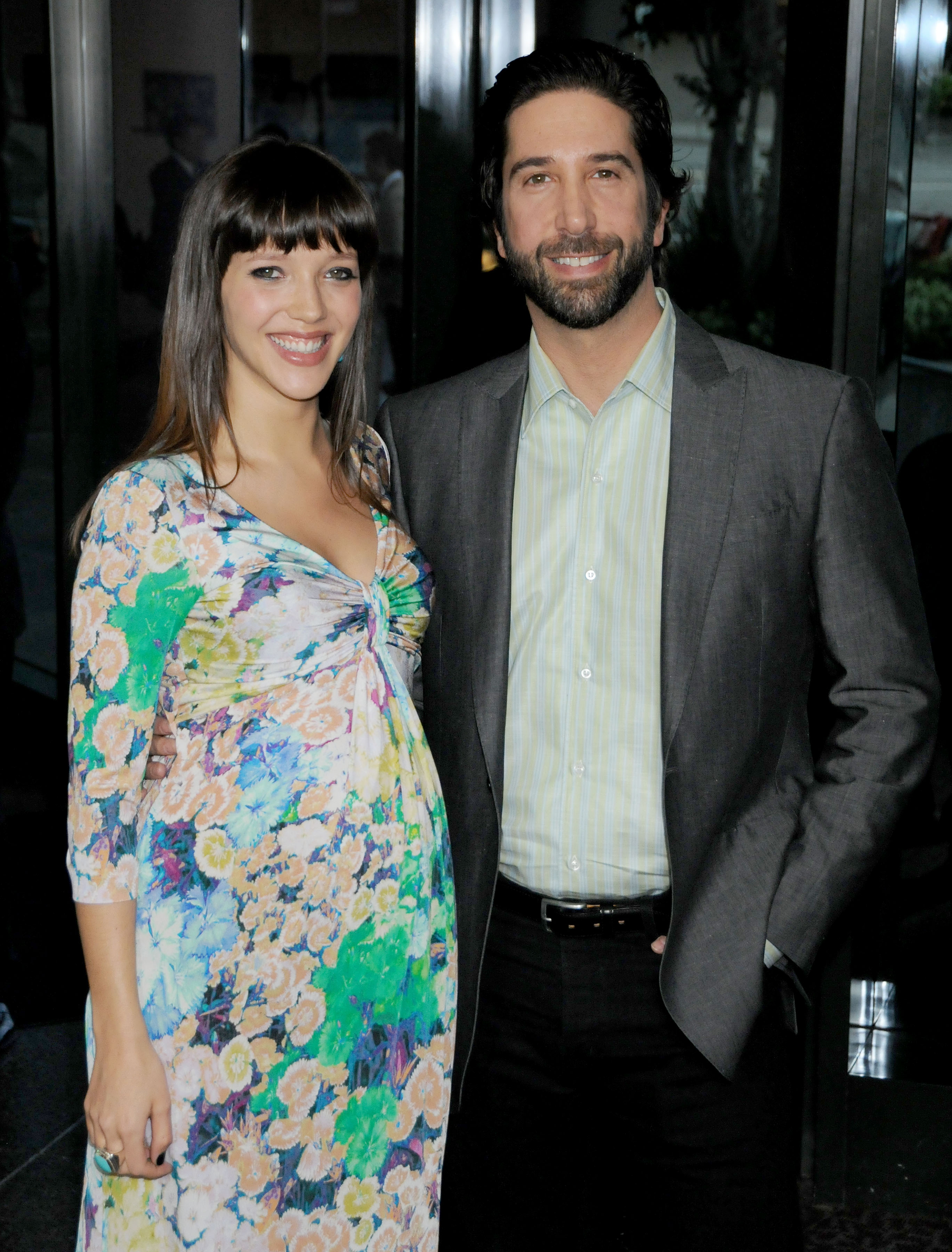 Zoe Buckman et David Schwimmer à la projection de "Trust" à Los Angeles le 21 mars 2011 | Source : Getty Images