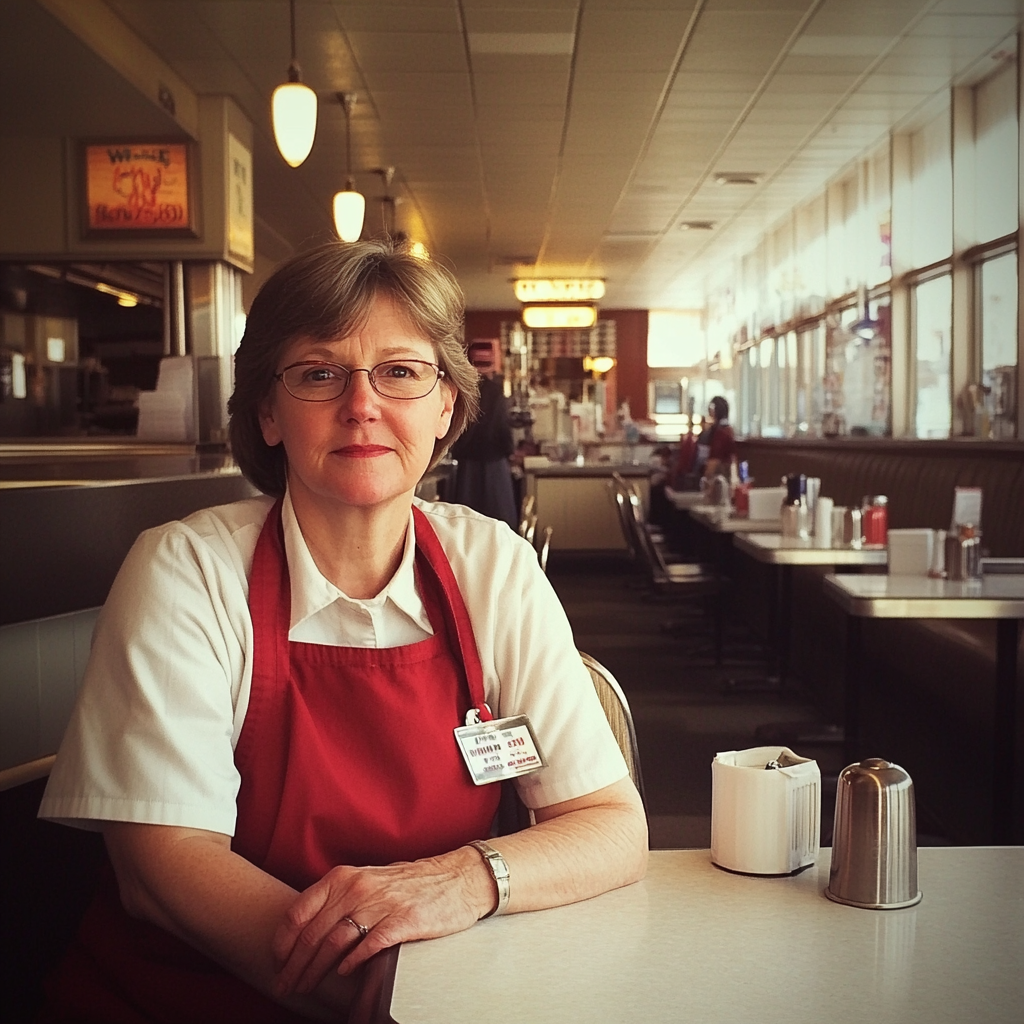 Une femme travaillant dans un restaurant | Source : Midjourney