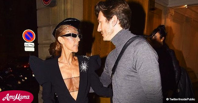 Céline Dion ose un décolleté accrocheur pour une sortie avec Pepe Munoz (Photos) 
