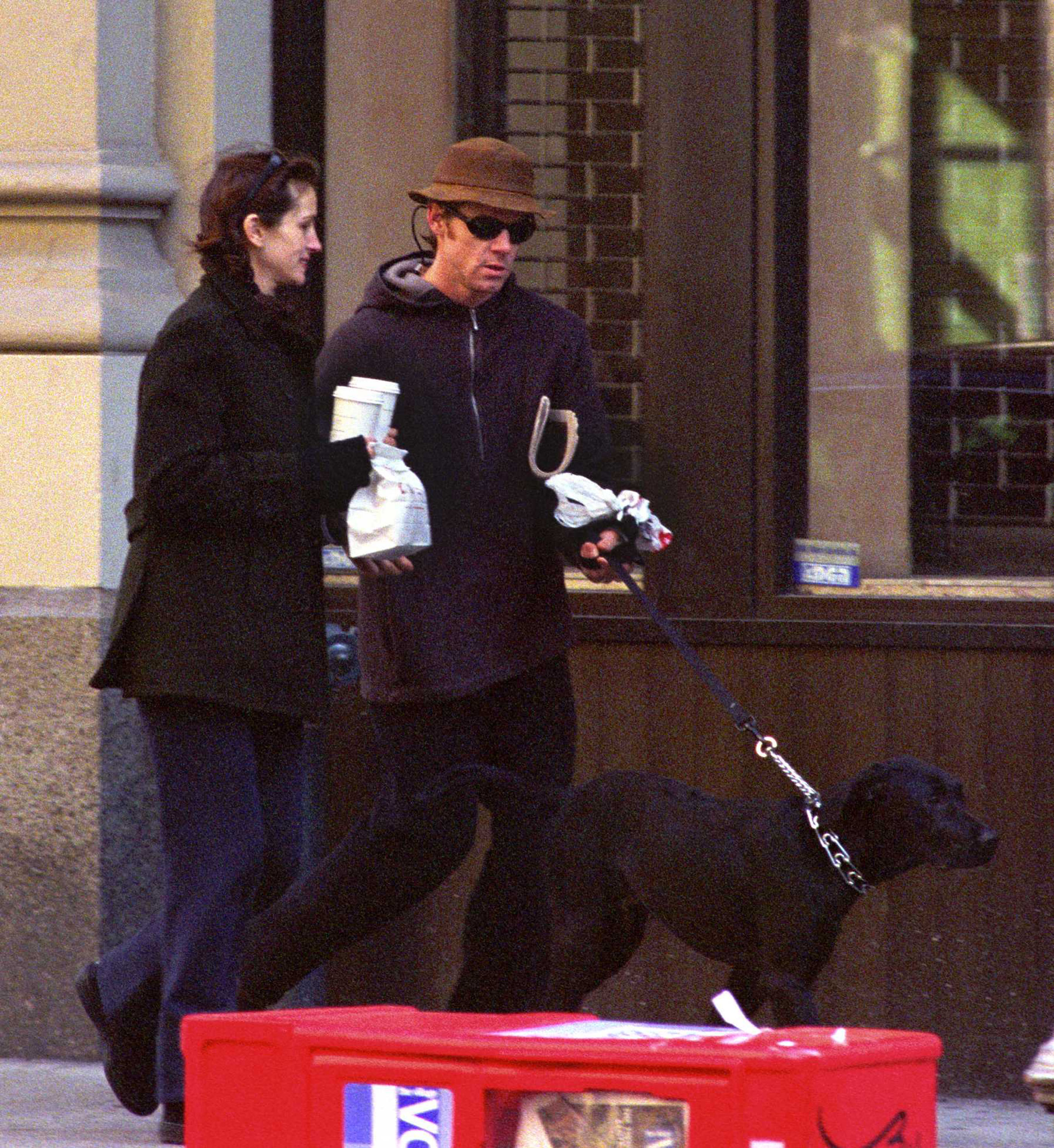 Danny Moder et sa femme Julia Roberts le 24 novembre 2002 | Source : Getty Images