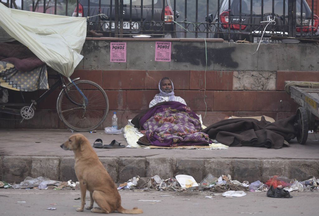 Un sans-abri | source : Getty Images