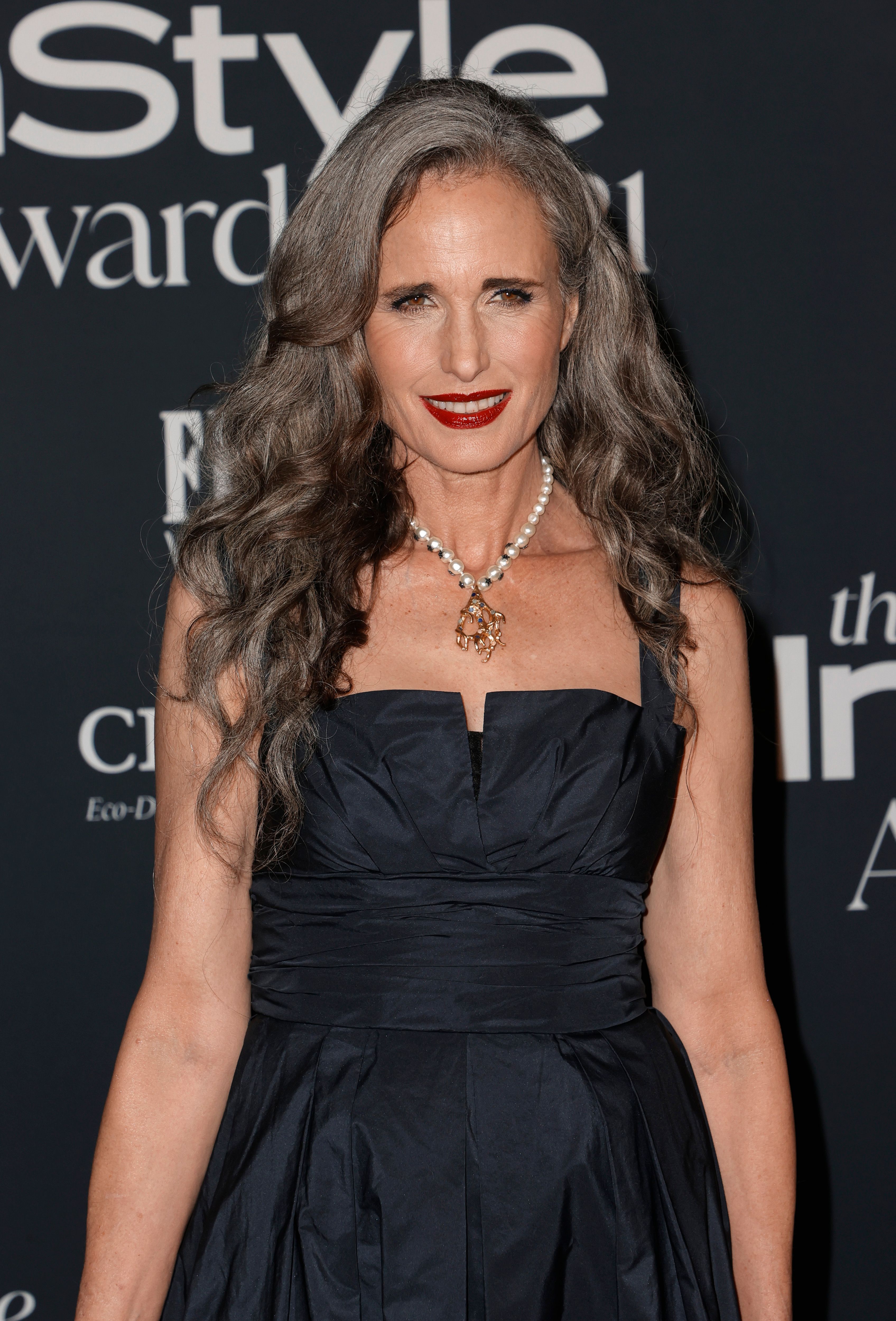 Andie MacDowell assiste à la 6e édition d'Annual In Style Awards le 15 Novembre 2021, à Los Angeles, California. | Source : Getty Images