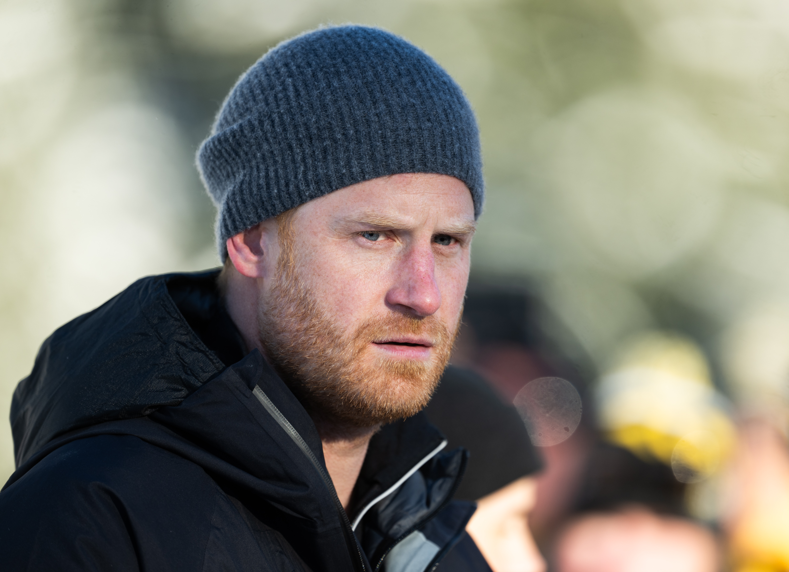 Le prince Harry à l'épreuve de biathlon lors de la troisième journée des Jeux Invictus 2025 à Whistler, en Colombie-Britannique, le 11 février 2025. | Source : Getty Images