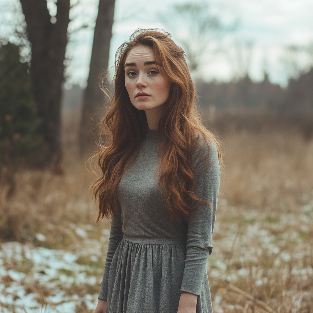 Une femme vêtue d'une robe longue | Source : Midjourney