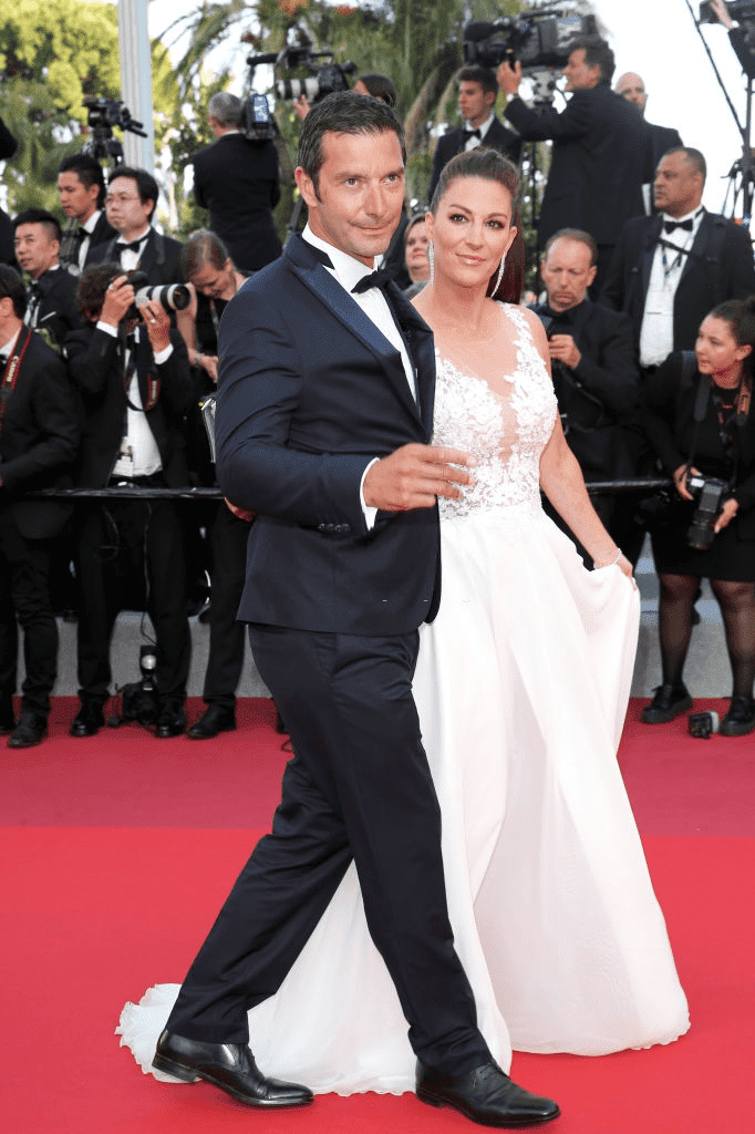 Franck Sémonin et son épouse Hélène Sémonin assistent à la projection de "Rocketman" lors du 72ème Festival de Cannes le 16 mai 2019 à Cannes, France. | Photo : Getty Images