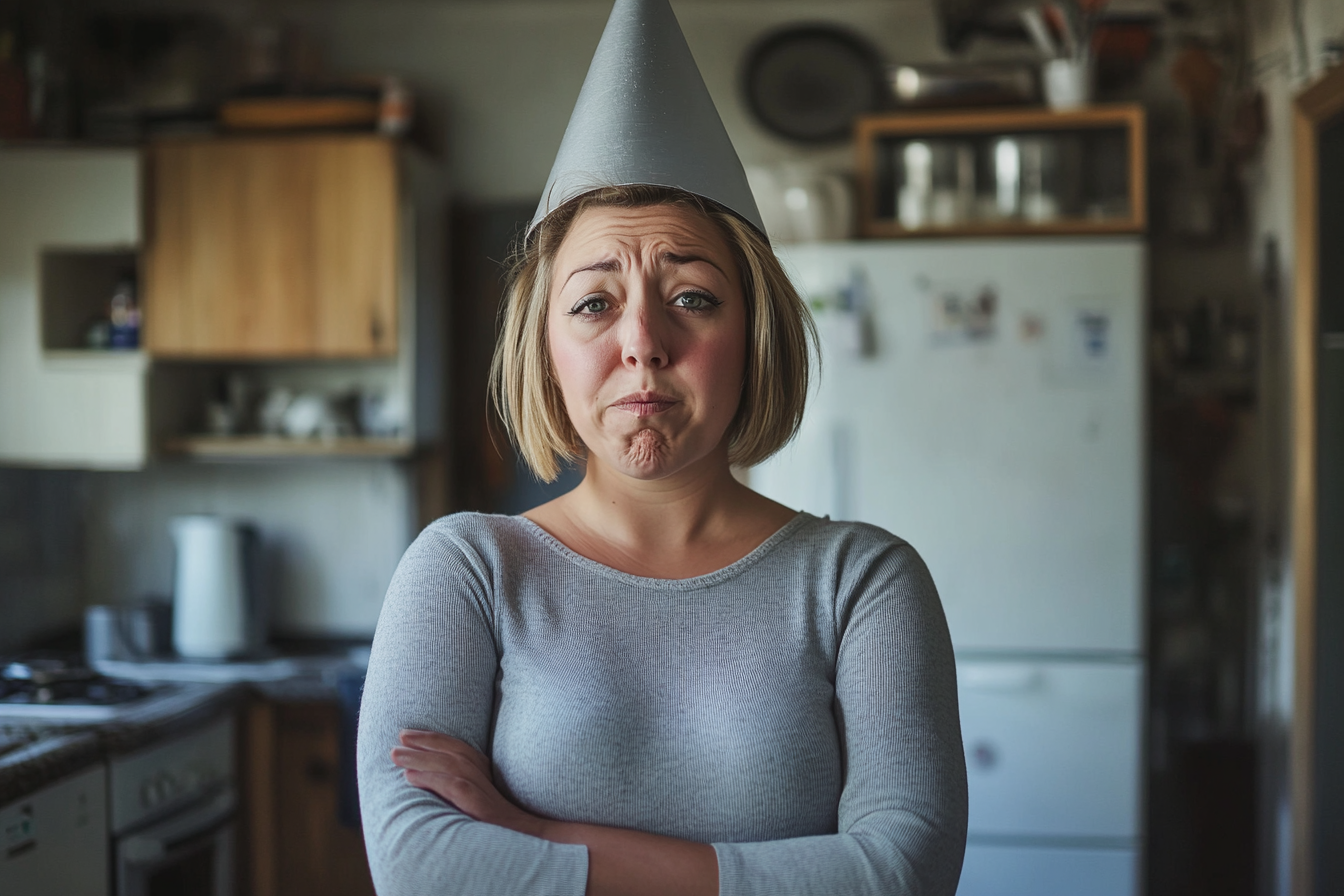 Une femme dans sa cuisine | Source : Midjourney